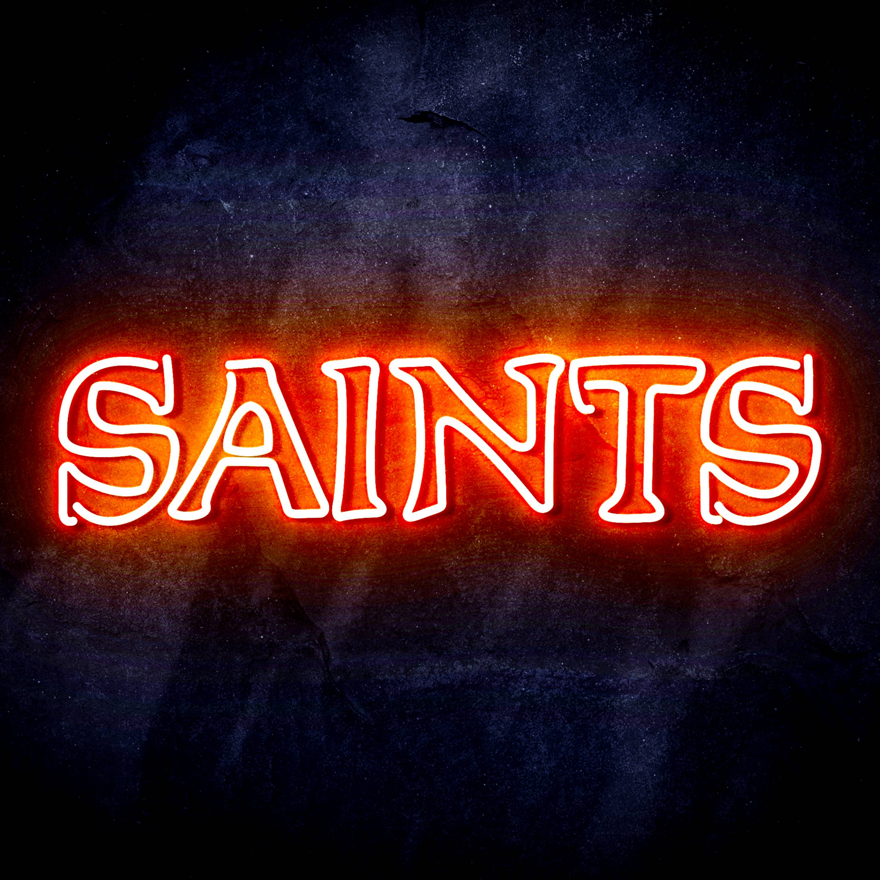NFL SAINTS Flex Neon-like LED Sign