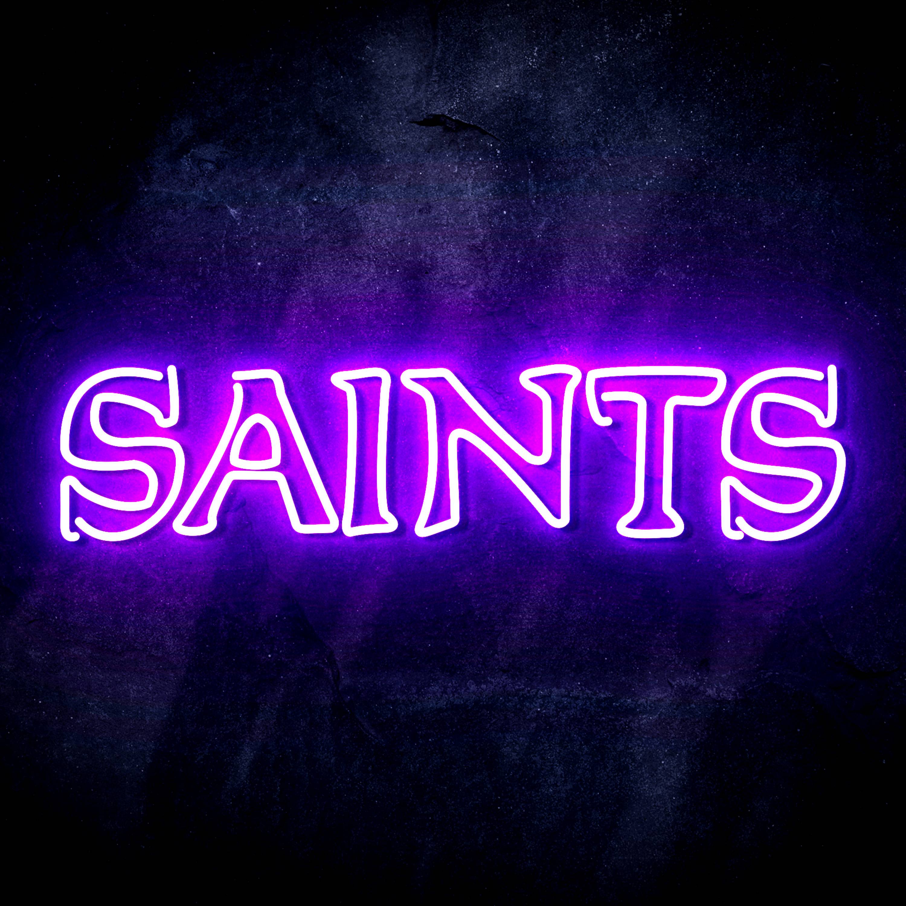 NFL SAINTS Flex Neon-like LED Sign