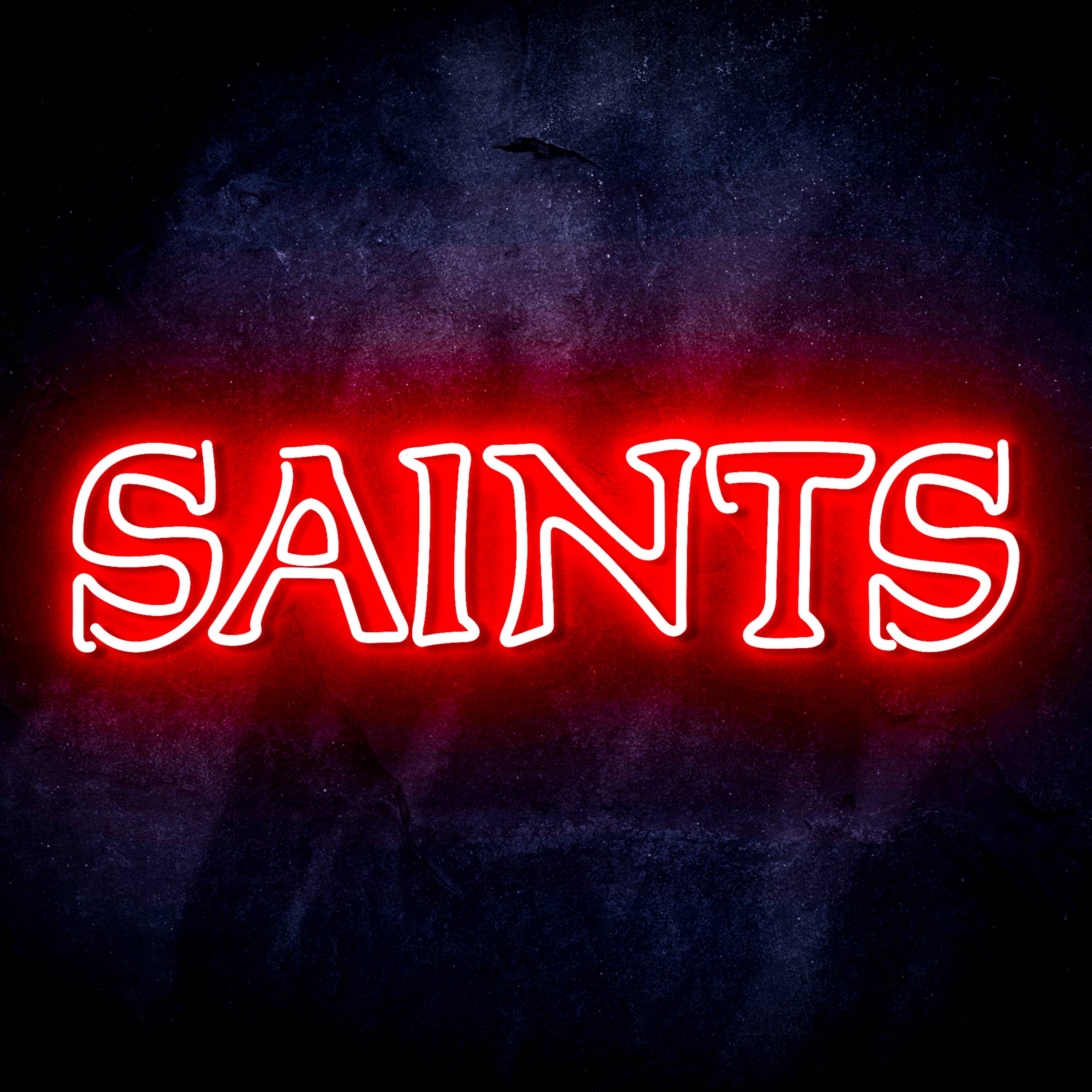 NFL SAINTS Flex Neon-like LED Sign