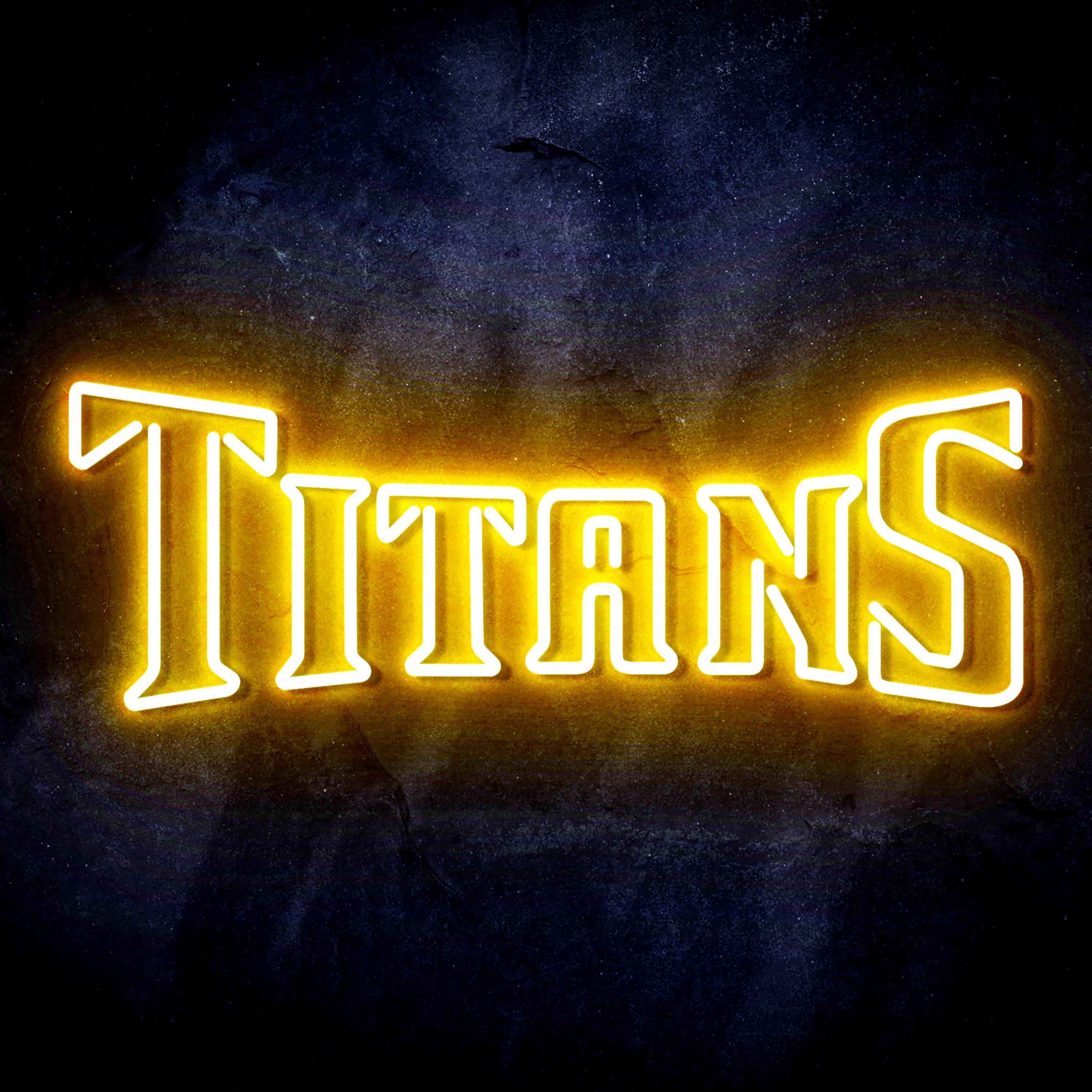 NFL TITANS Flex Neon-like LED Sign
