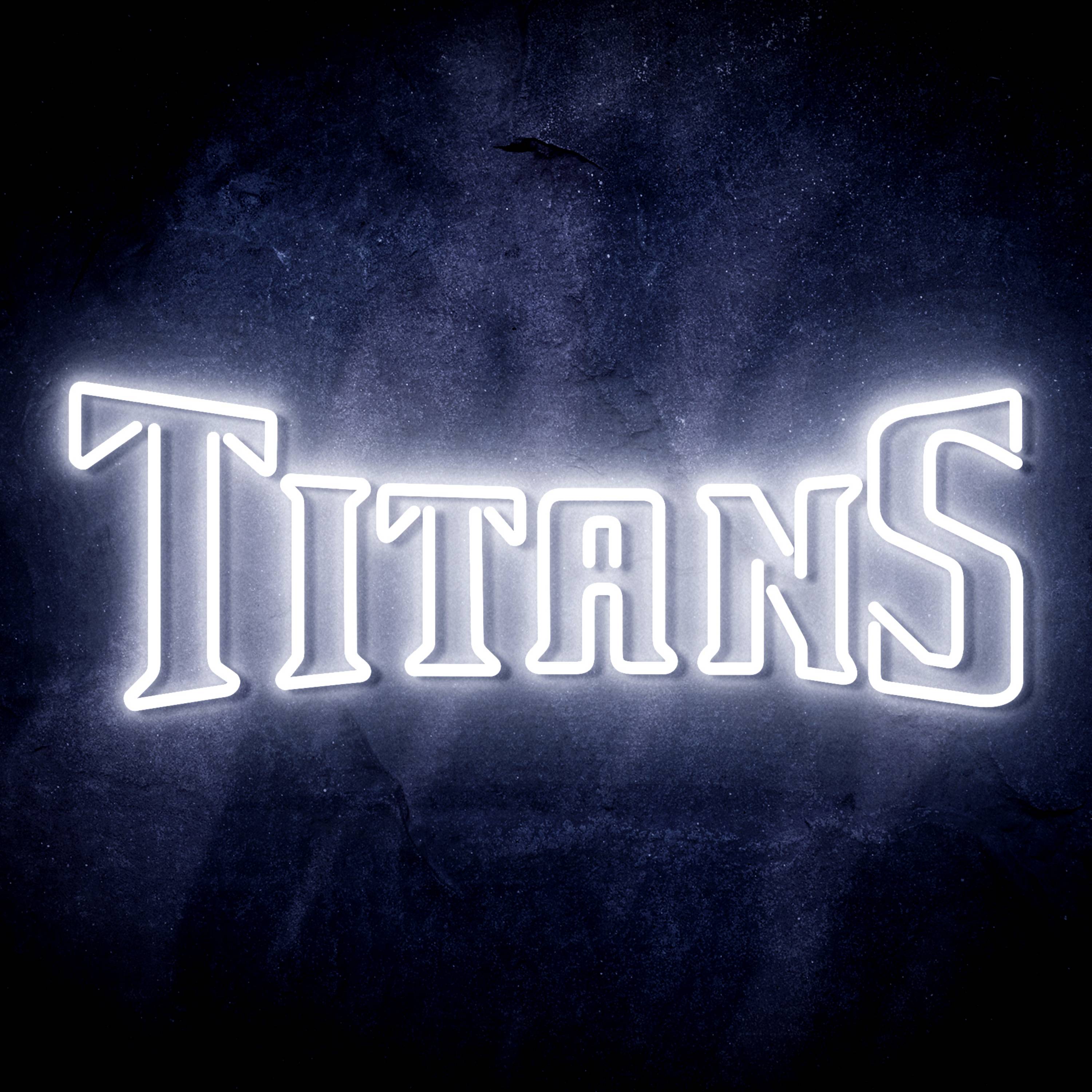 NFL TITANS Flex Neon-like LED Sign