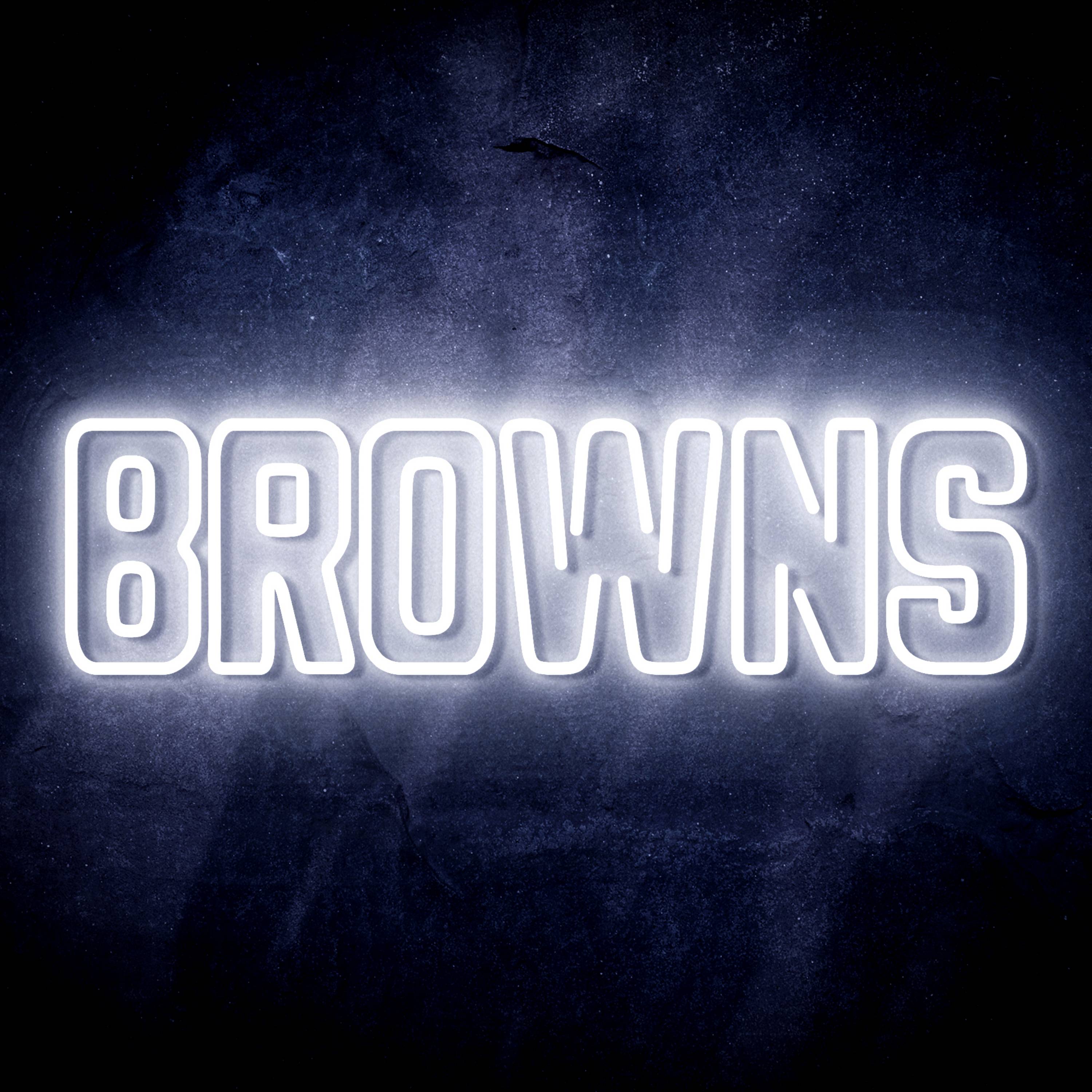 NFL BROWNS Flex Neon-like LED Sign