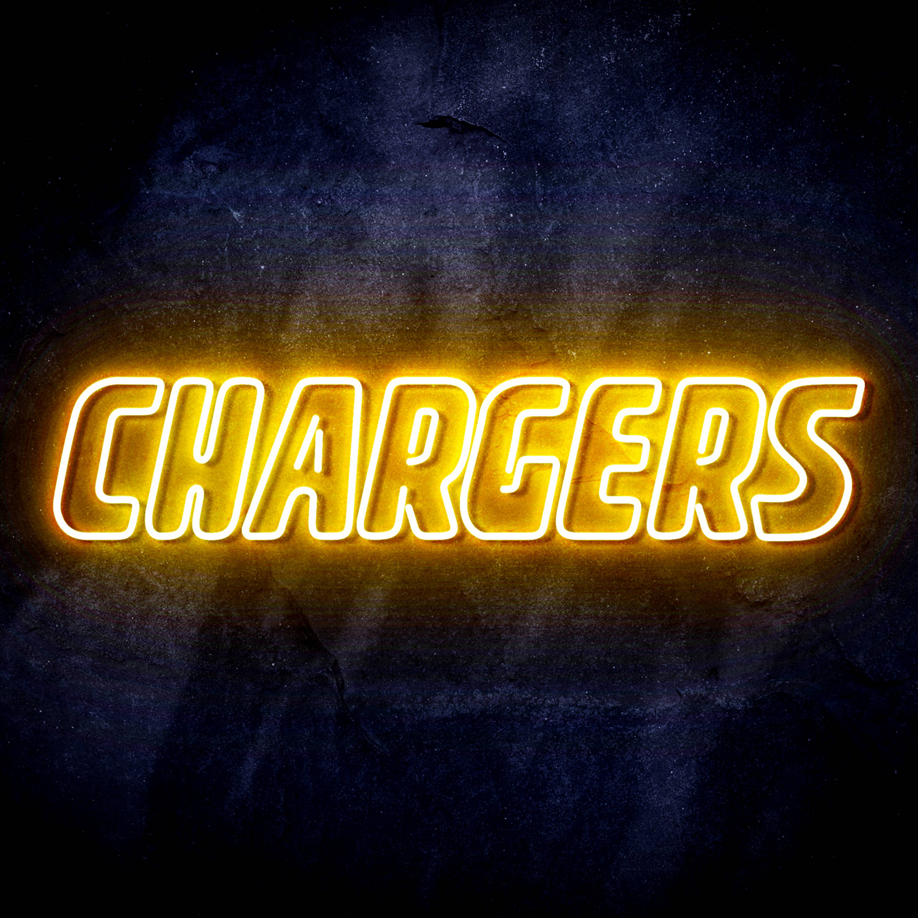 NFL CHARGERS Flex Neon-like LED Sign