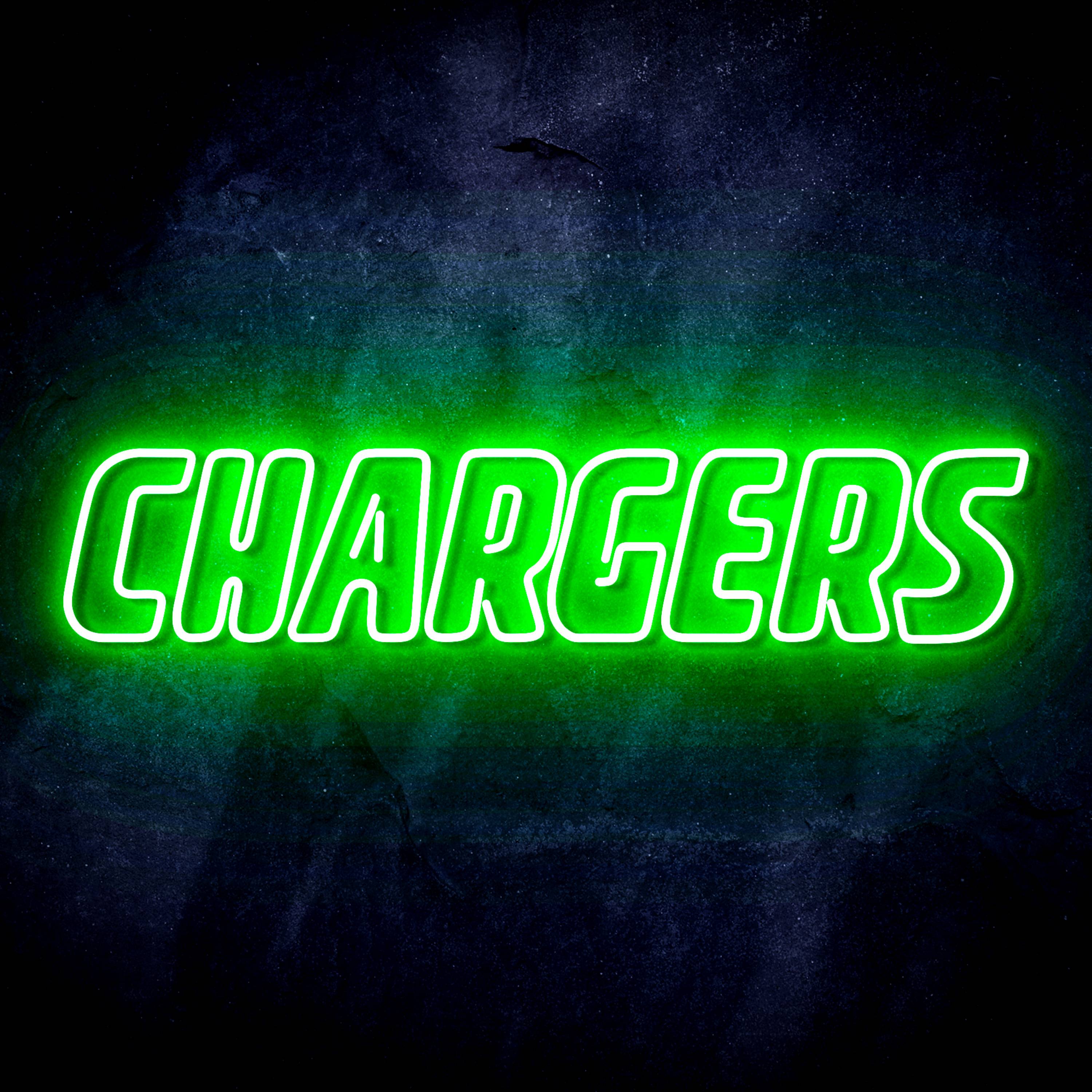 NFL CHARGERS Flex Neon-like LED Sign