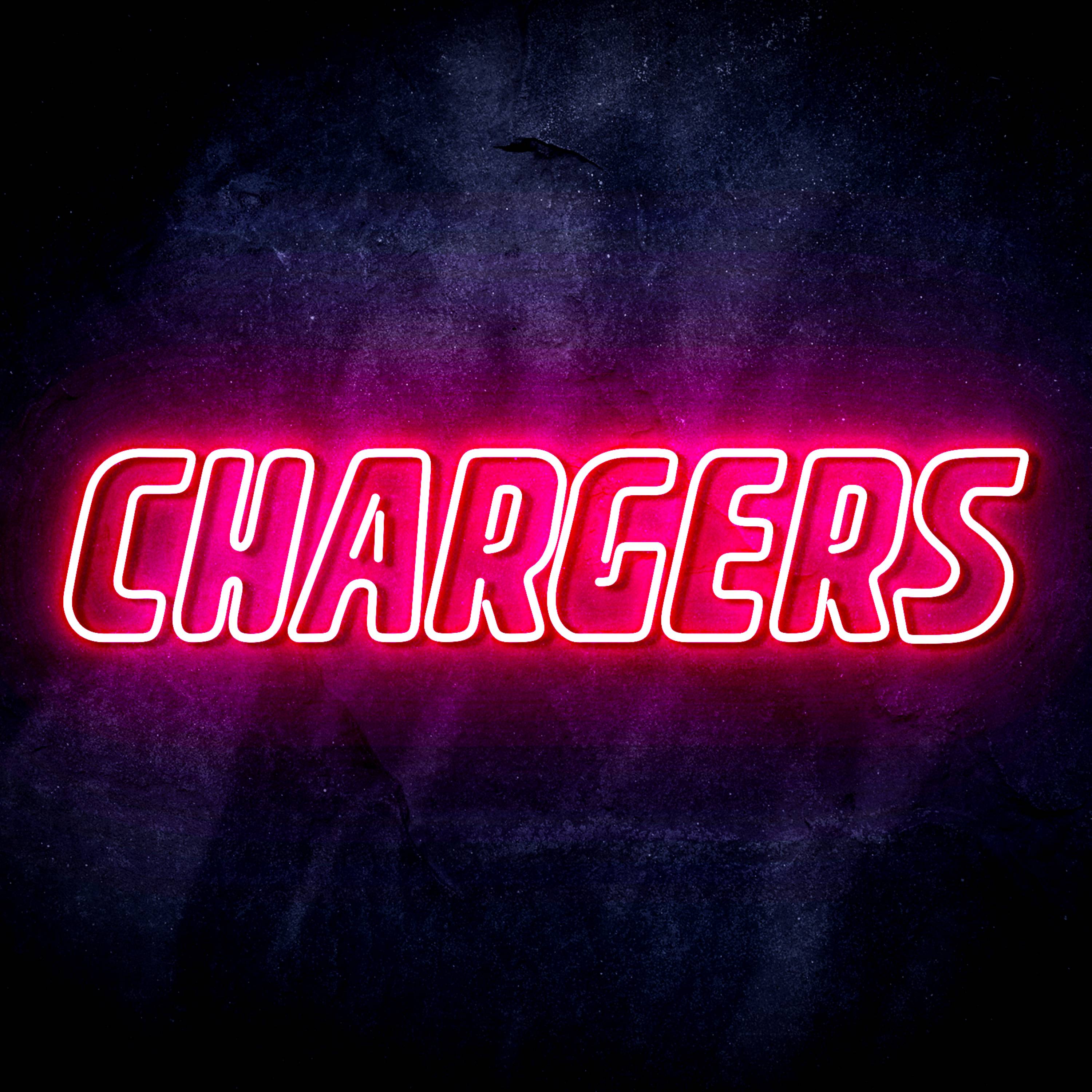 NFL CHARGERS Flex Neon-like LED Sign