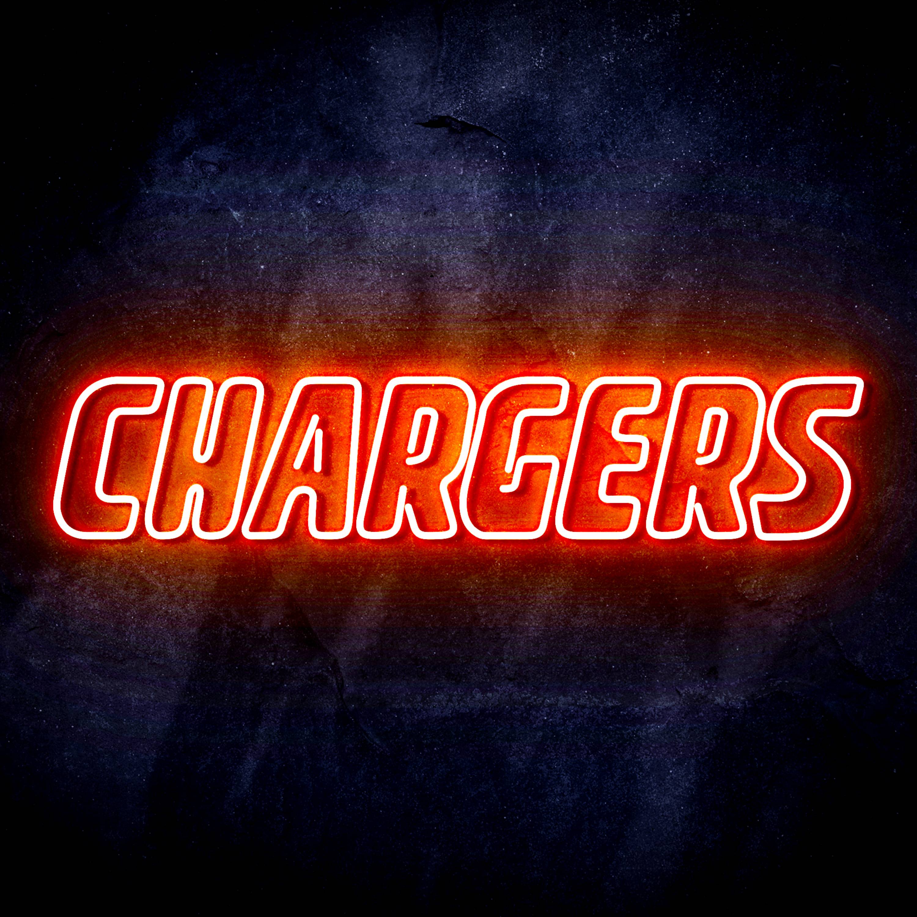 NFL CHARGERS Flex Neon-like LED Sign