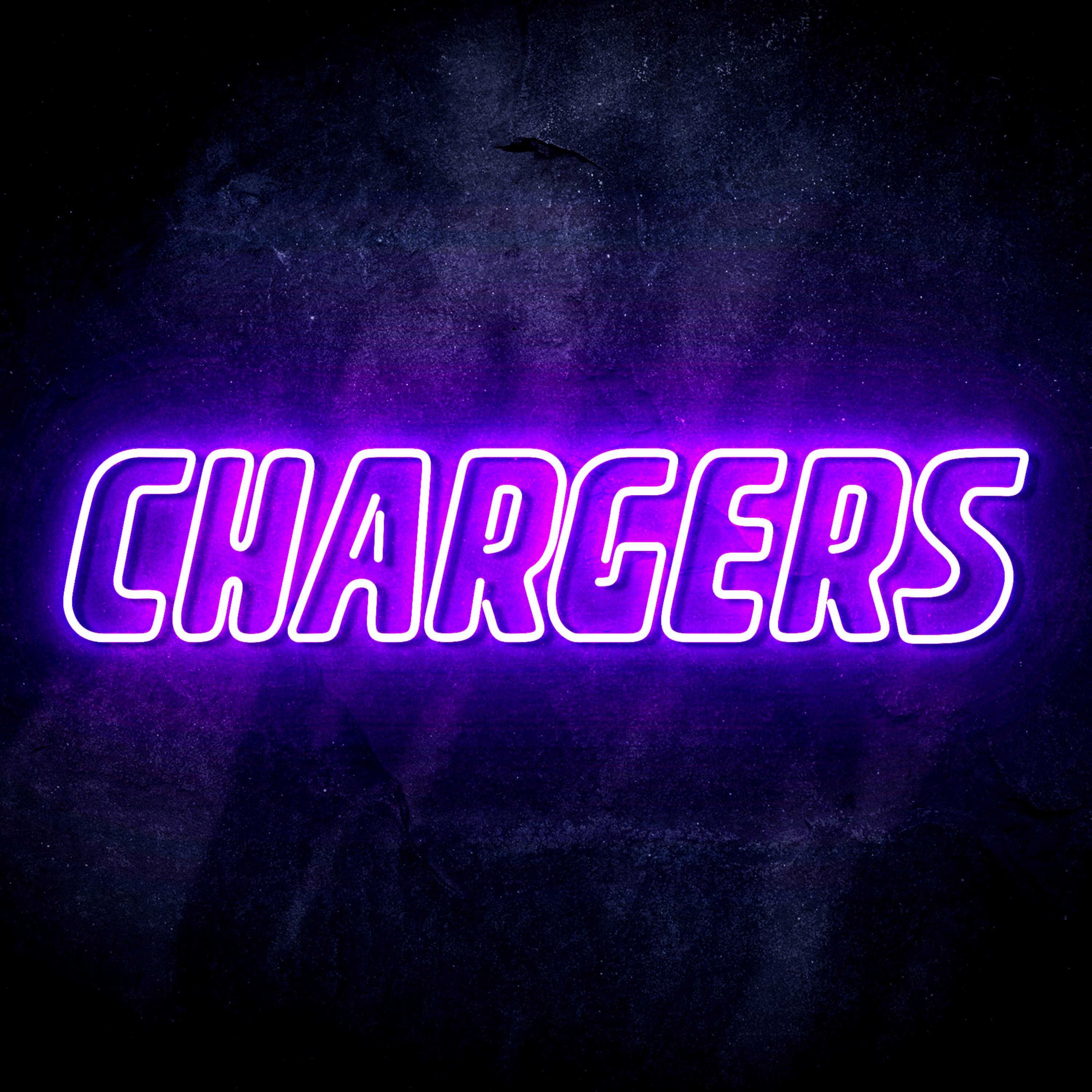 NFL CHARGERS Flex Neon-like LED Sign