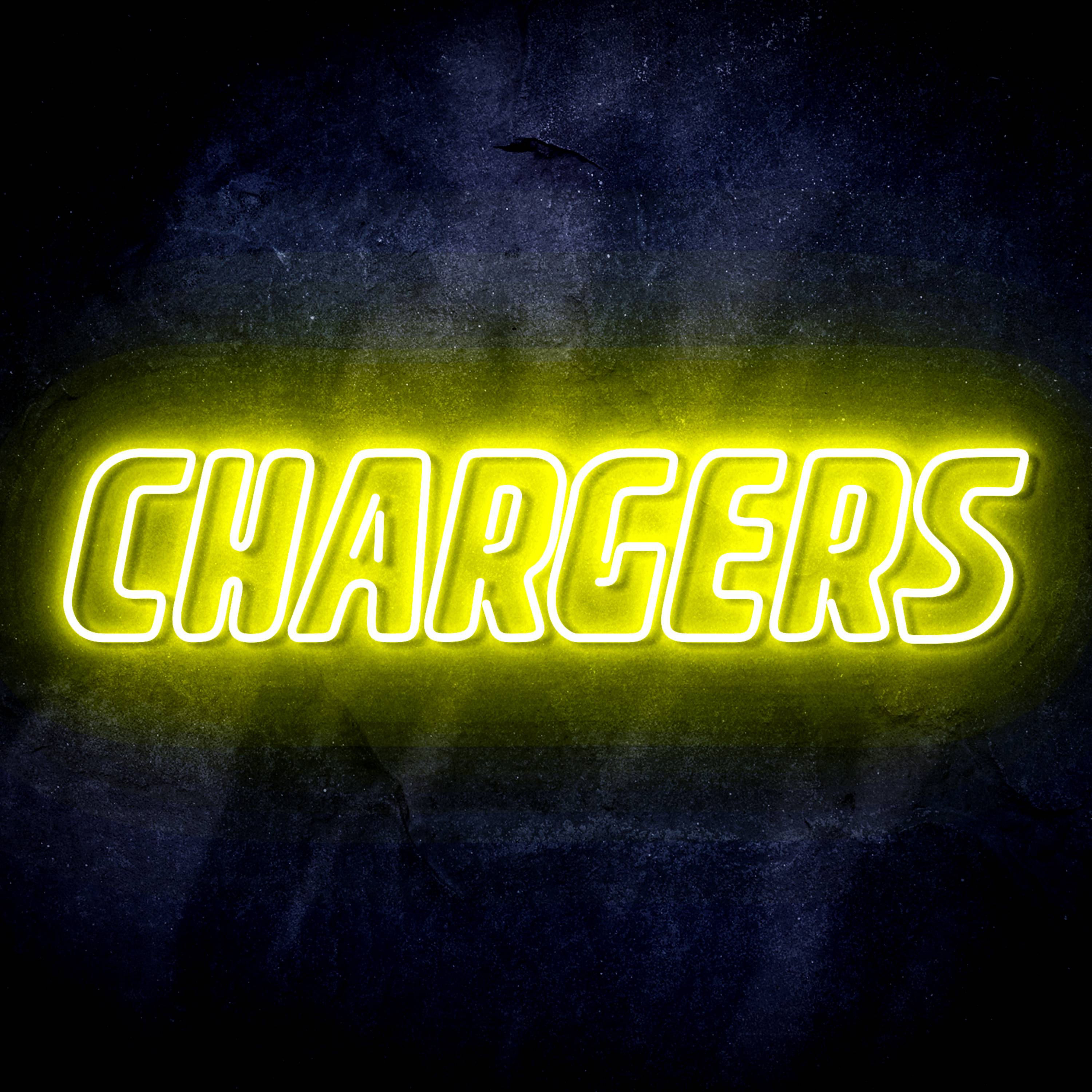 NFL CHARGERS Flex Neon-like LED Sign