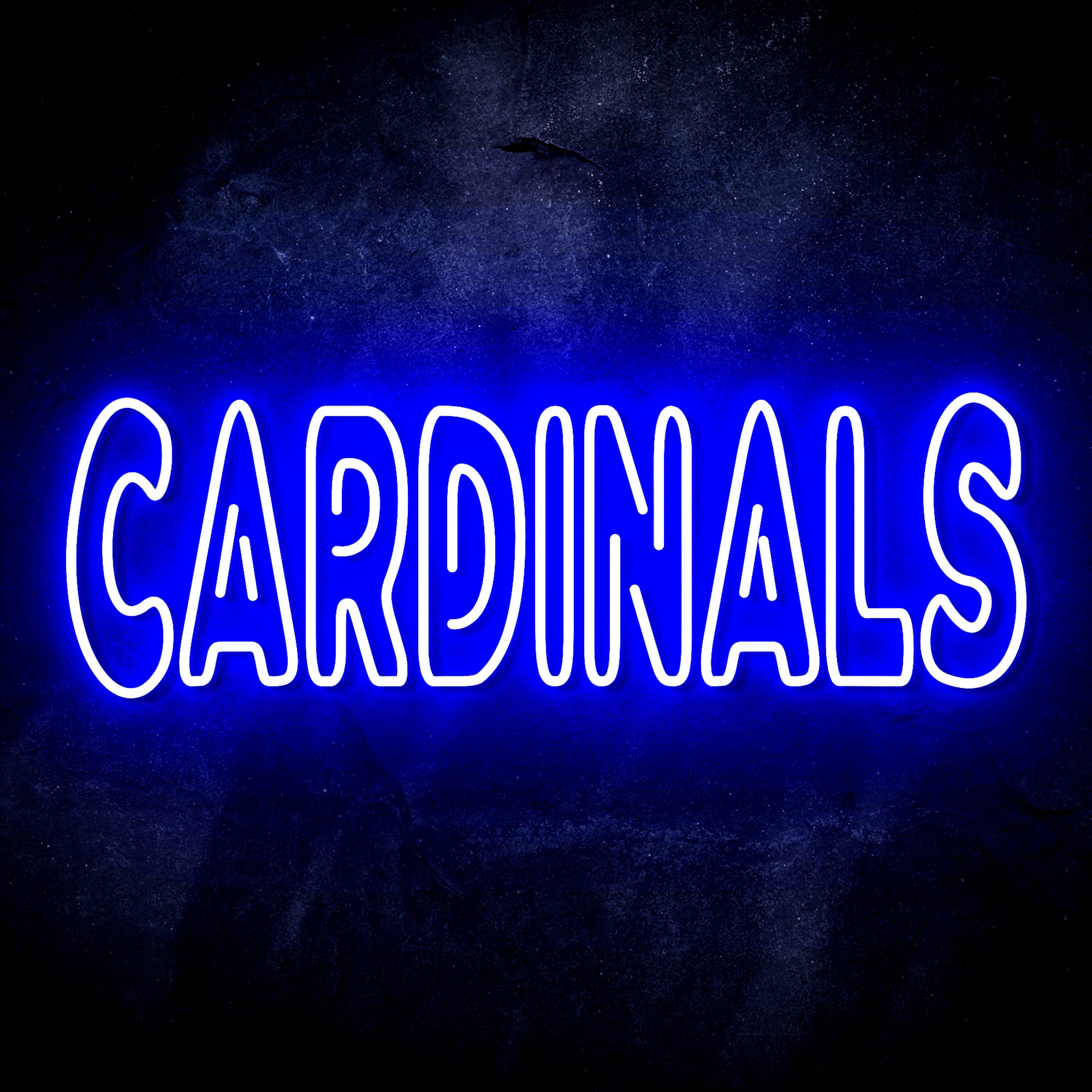 NFL CARDINALS Flex Neon-like LED Sign
