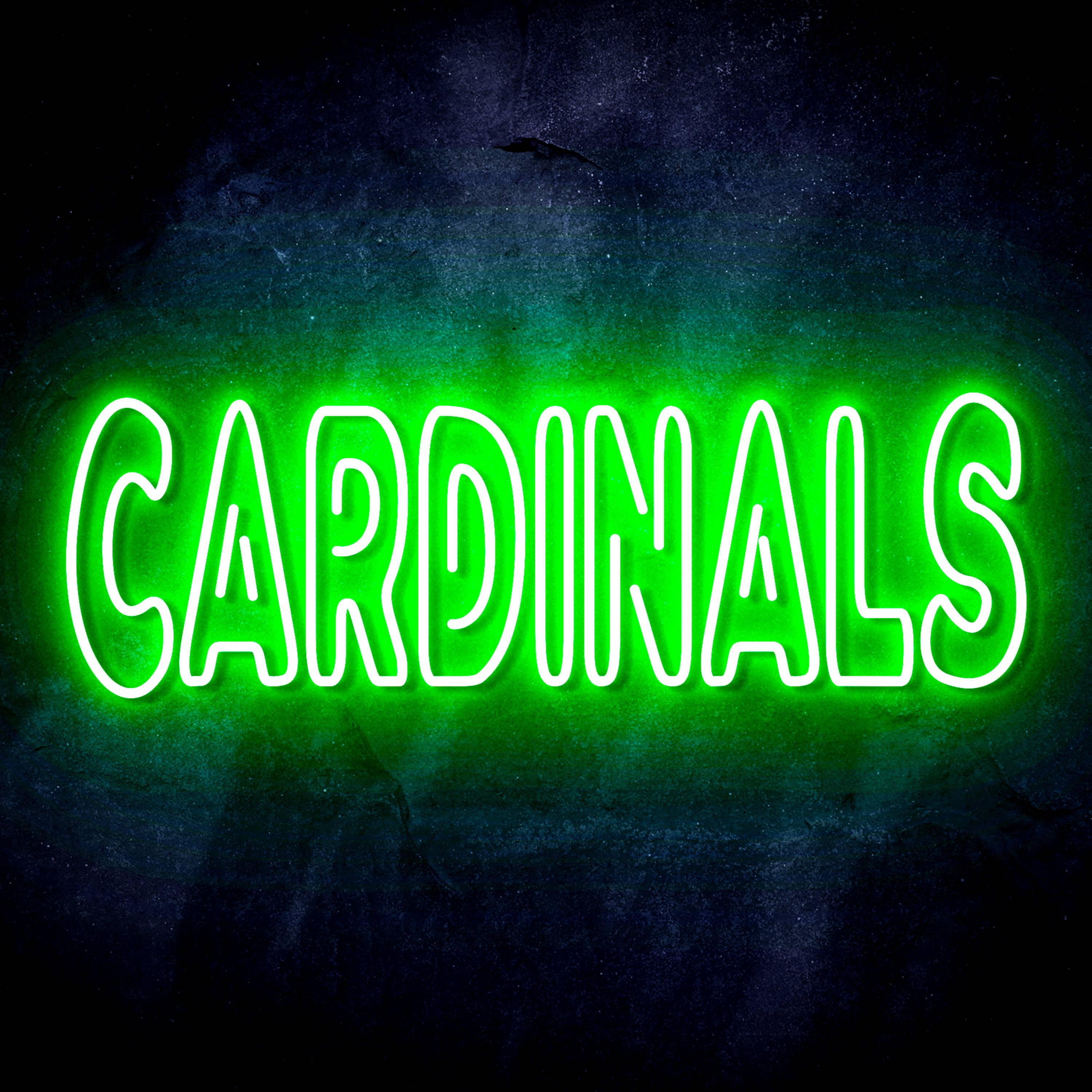 NFL CARDINALS Flex Neon-like LED Sign