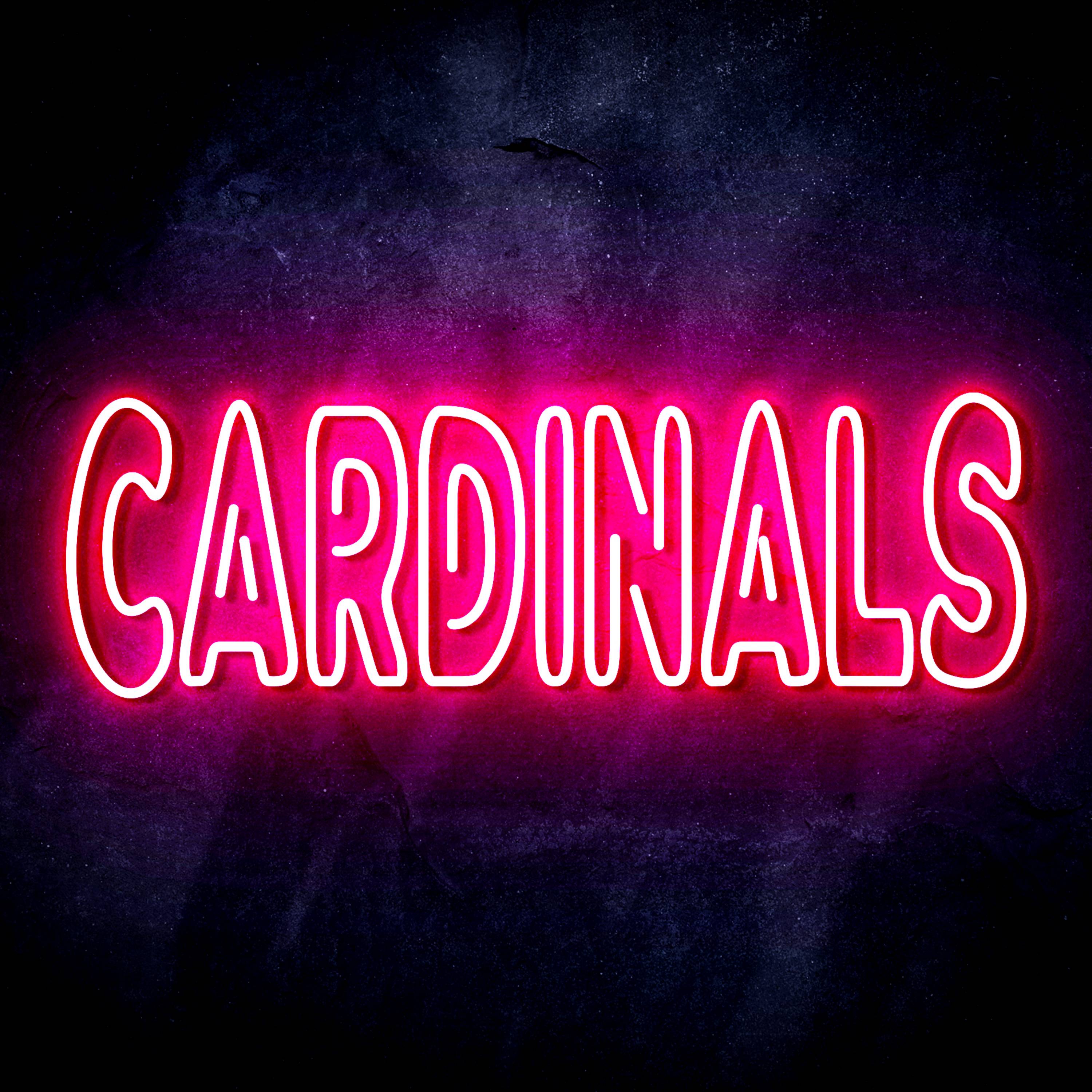 NFL CARDINALS Flex Neon-like LED Sign