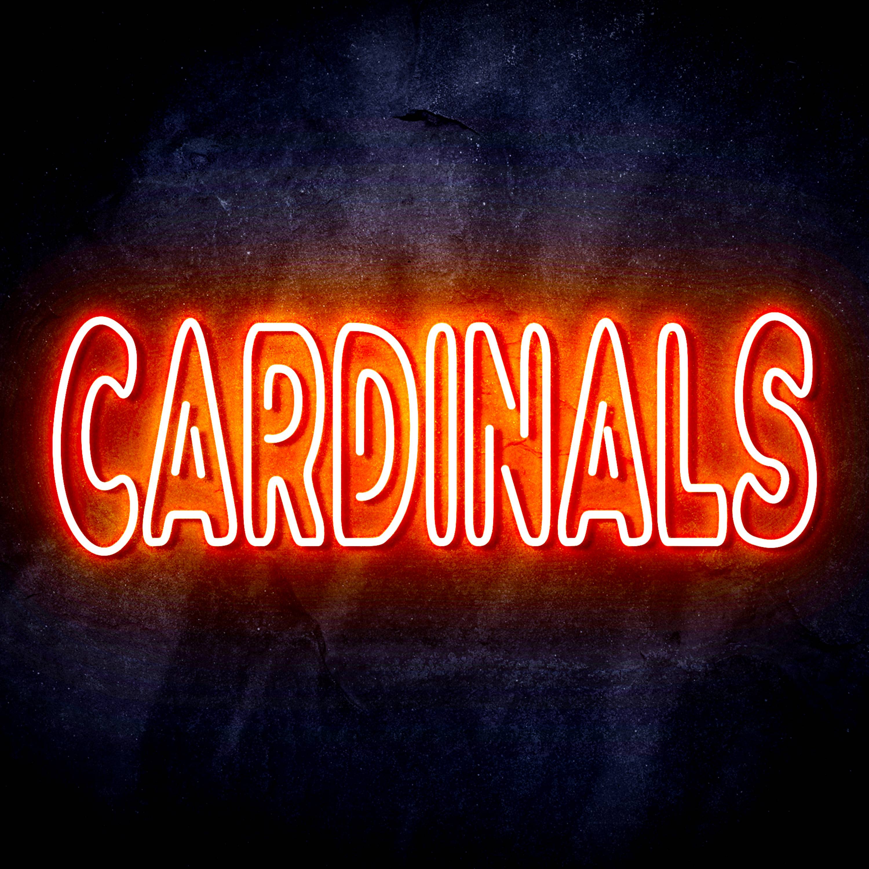 NFL CARDINALS Flex Neon-like LED Sign
