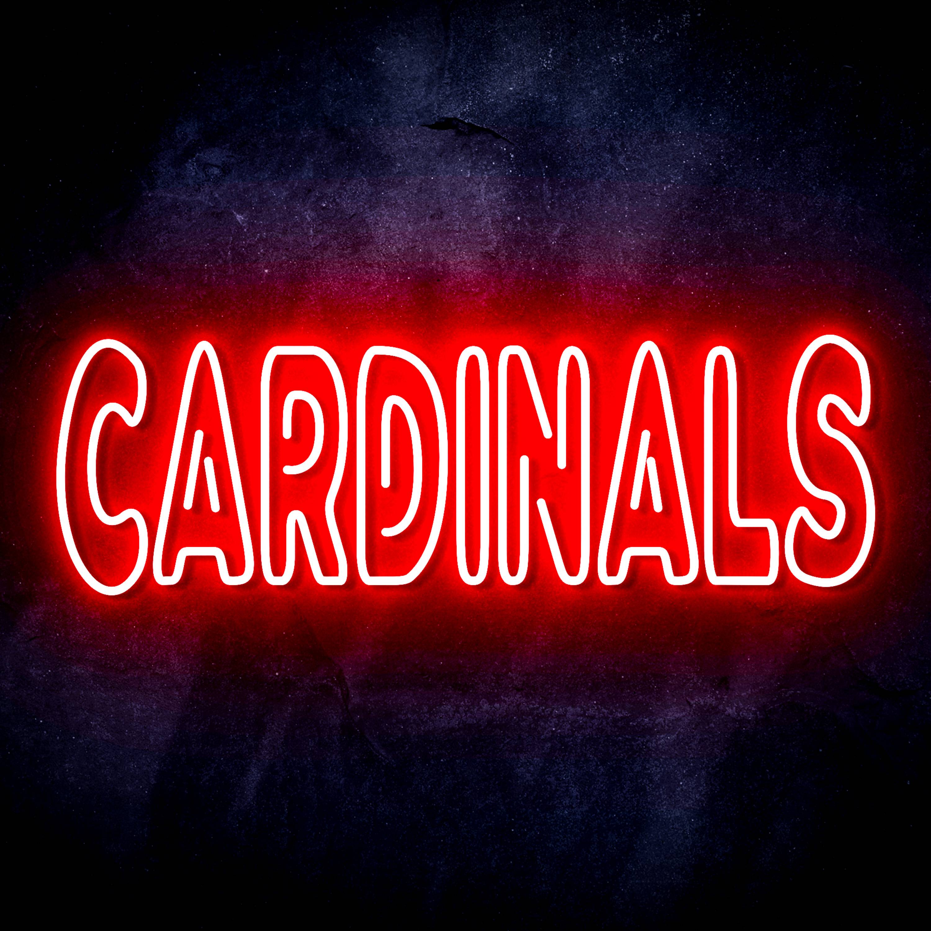 NFL CARDINALS Flex Neon-like LED Sign