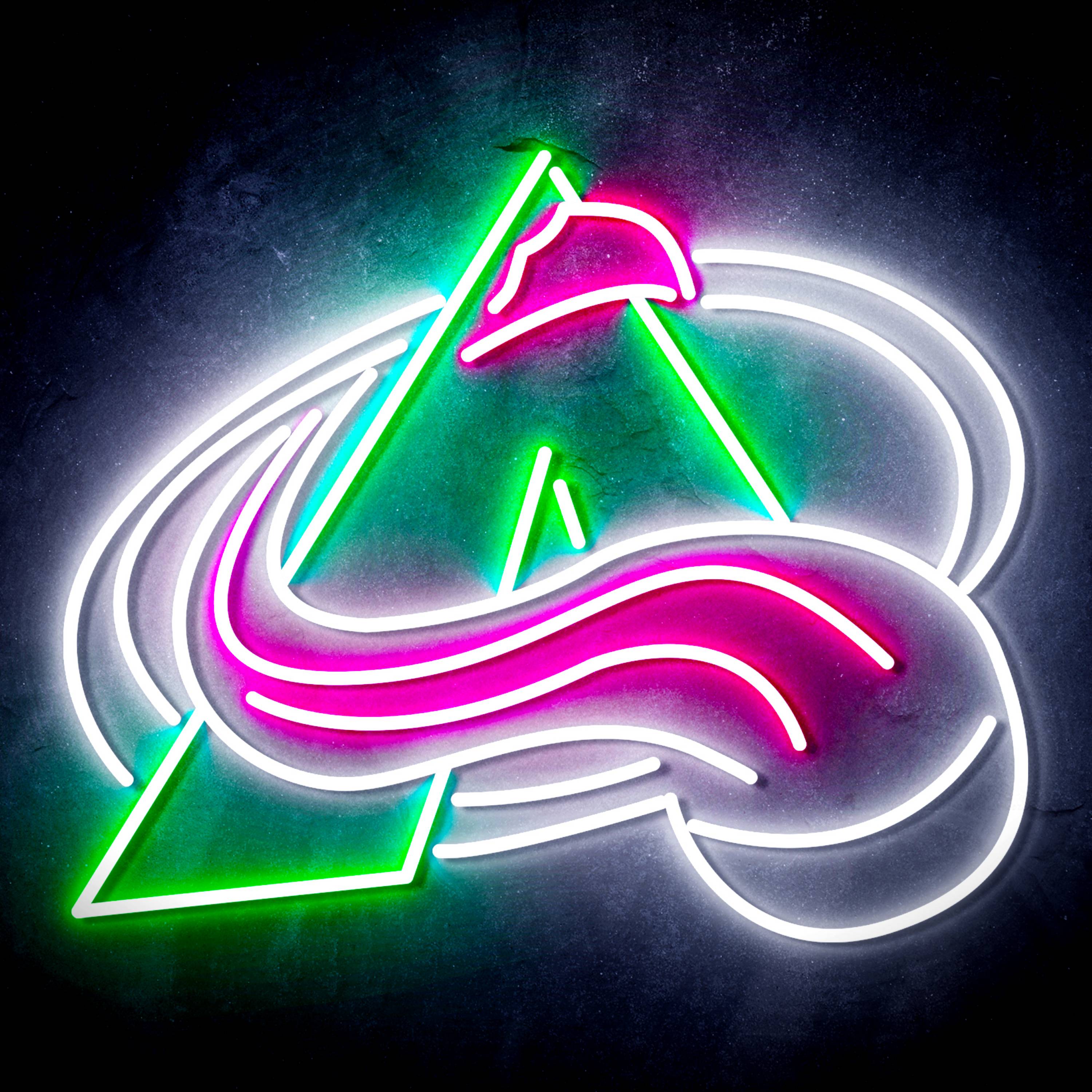 NHL Colorado Avalanche Flex Neon-like LED Sign