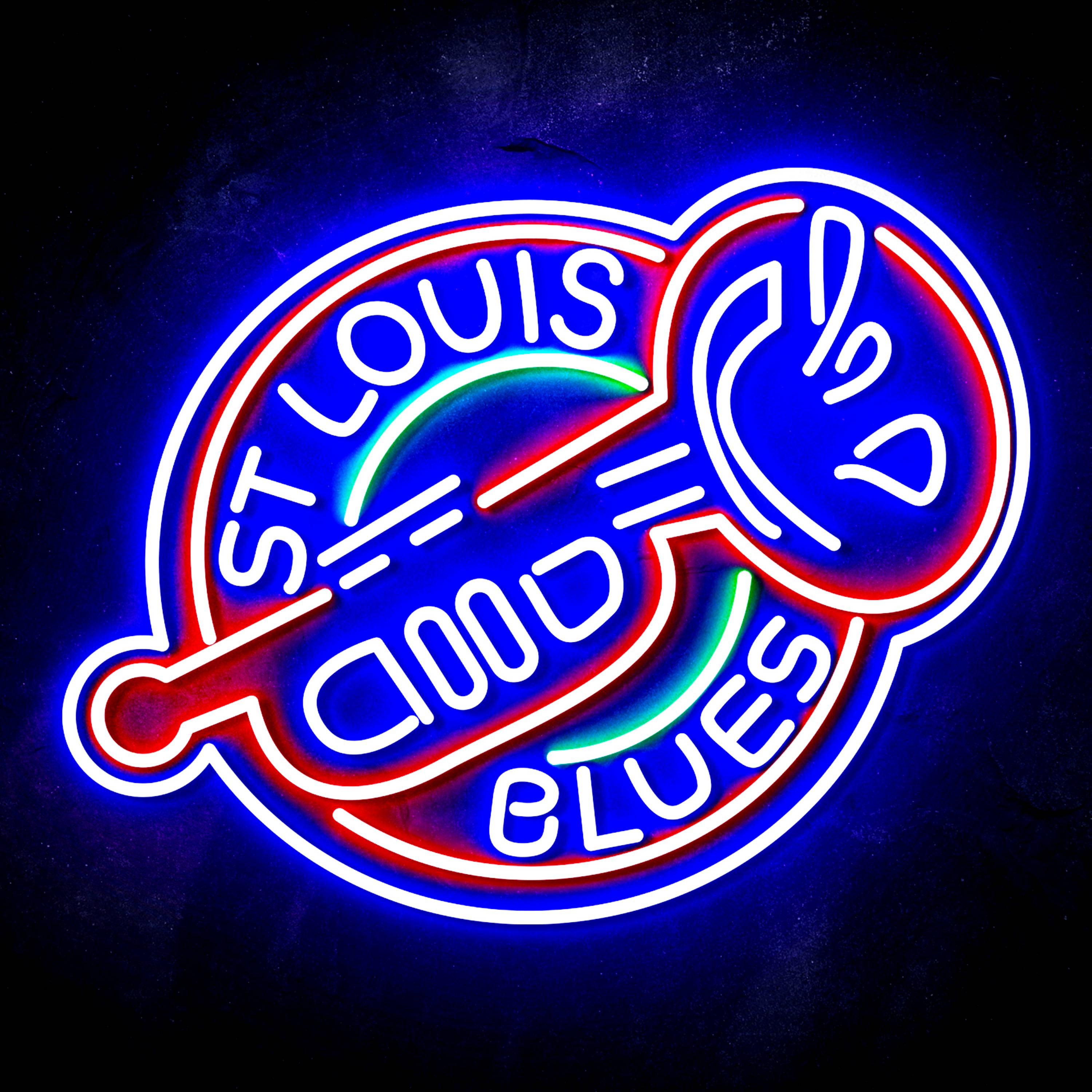 NHL St. Louis Blues Flex Neon-like LED Sign