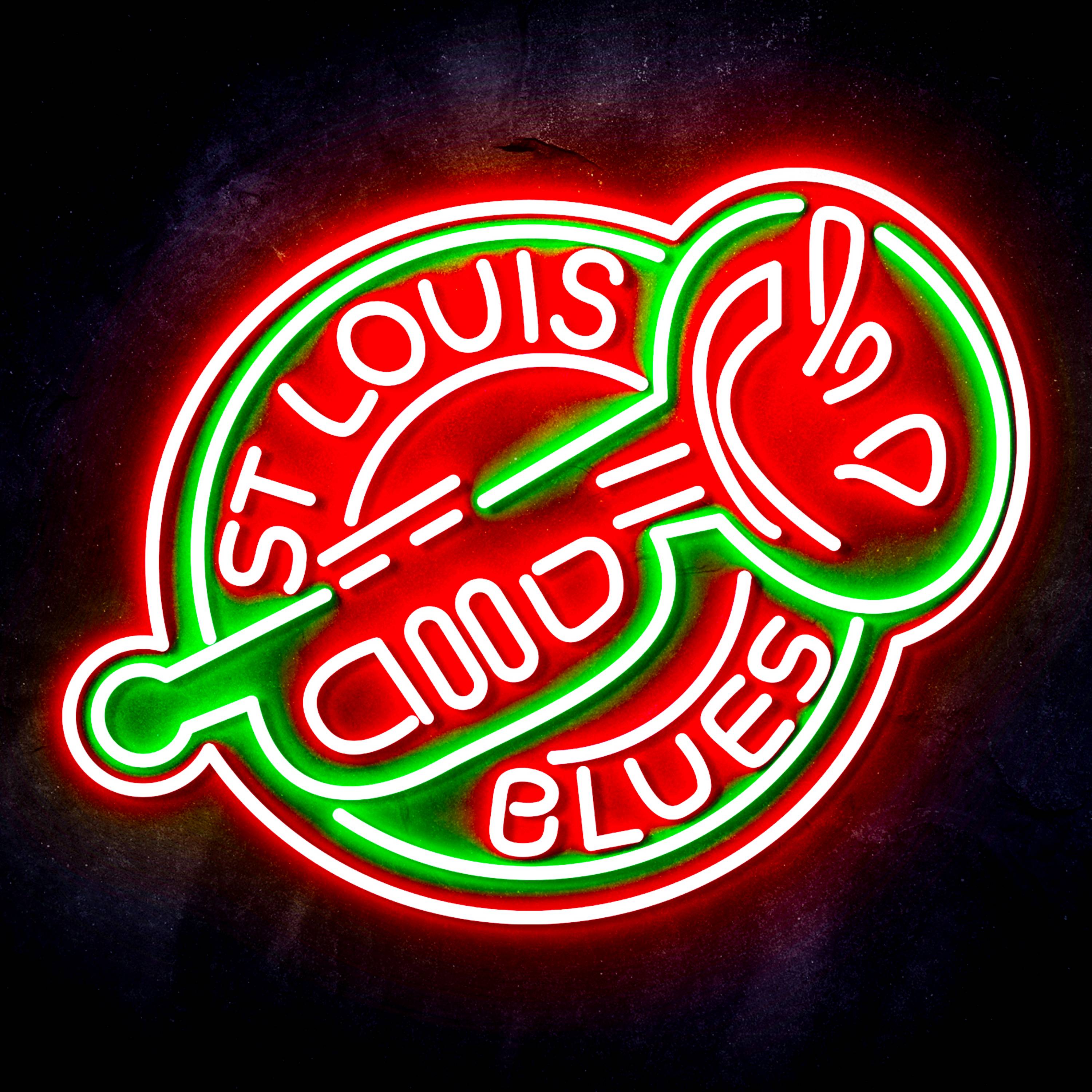 NHL St. Louis Blues Flex Neon-like LED Sign