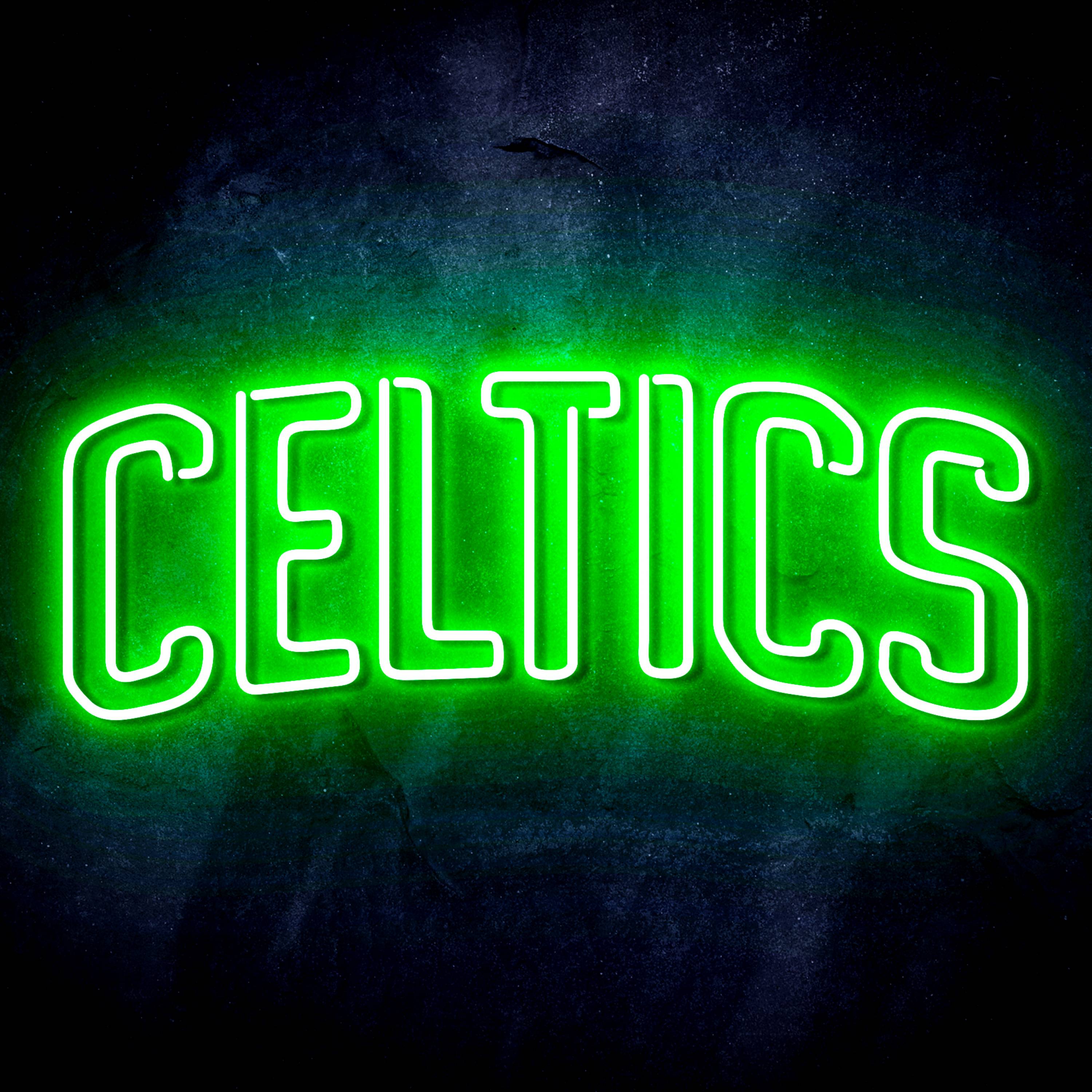 NBA Boston Celtics Flex Neon-like LED Sign