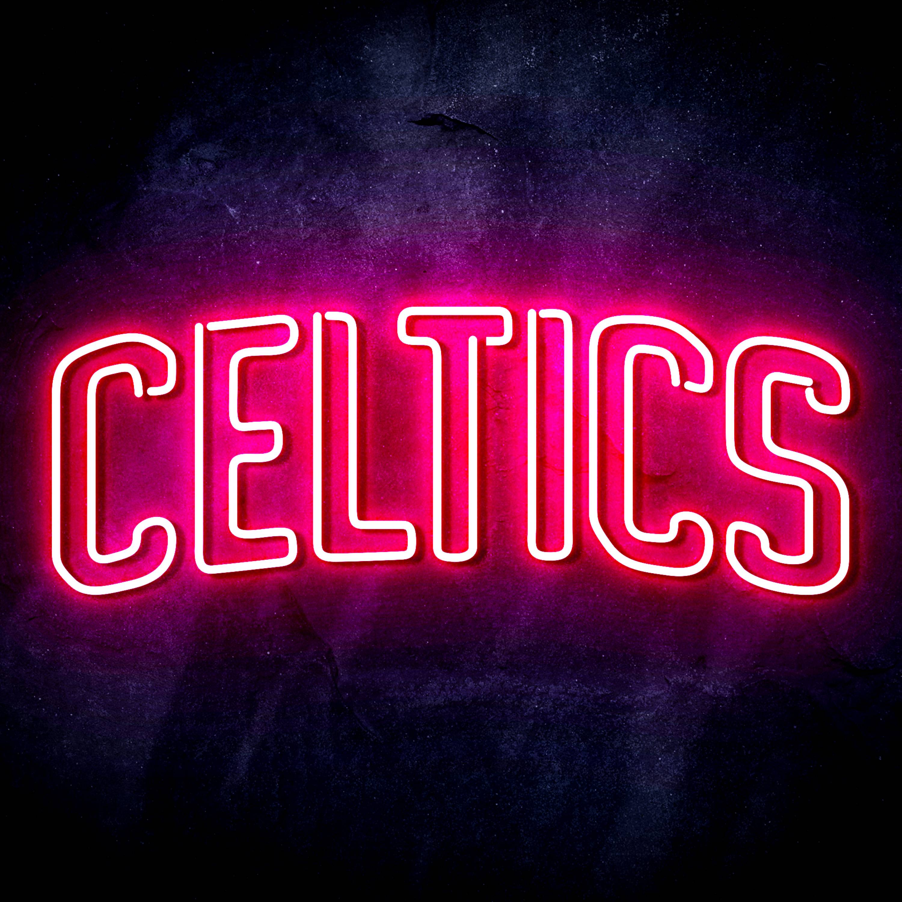 NBA Boston Celtics Flex Neon-like LED Sign
