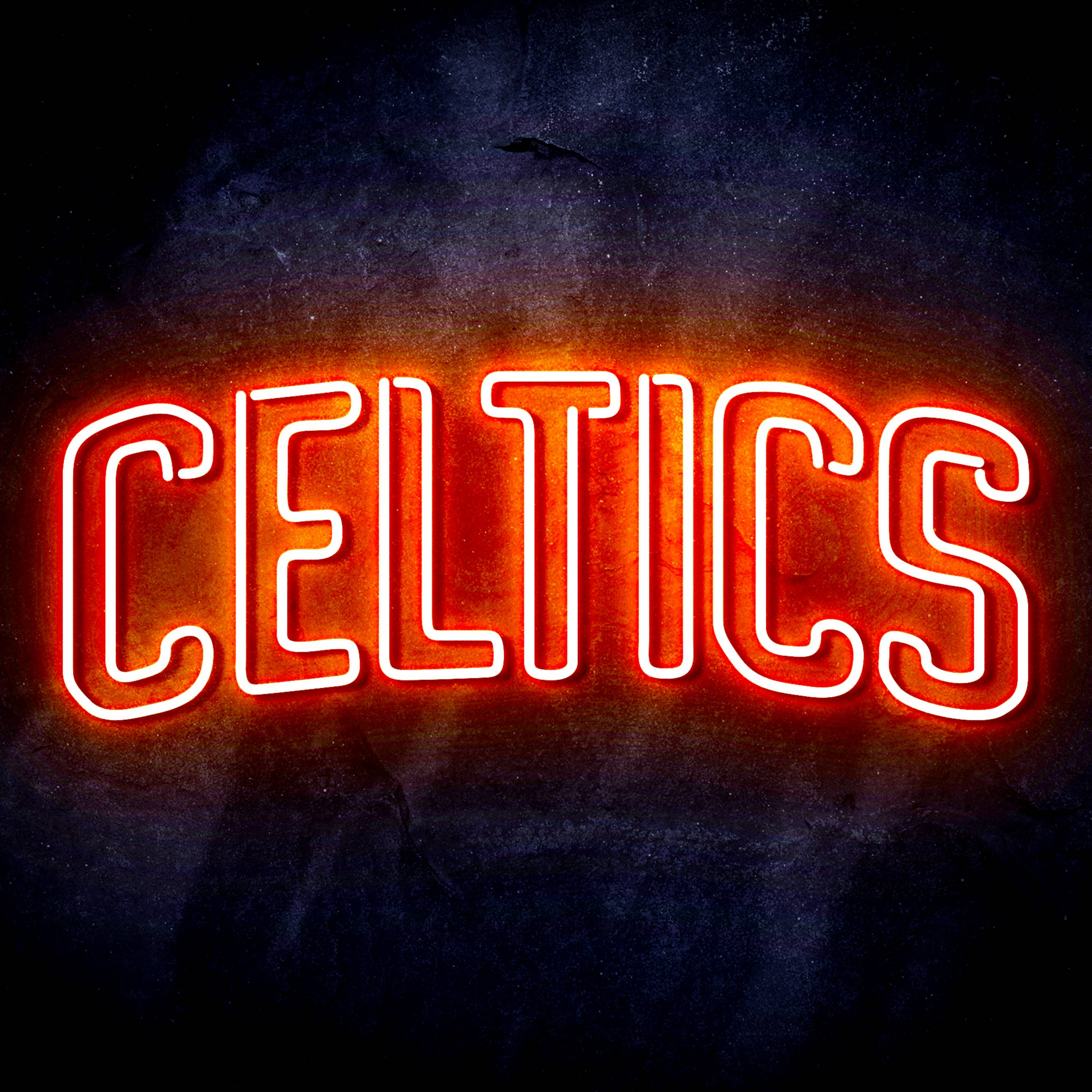 NBA Boston Celtics Flex Neon-like LED Sign