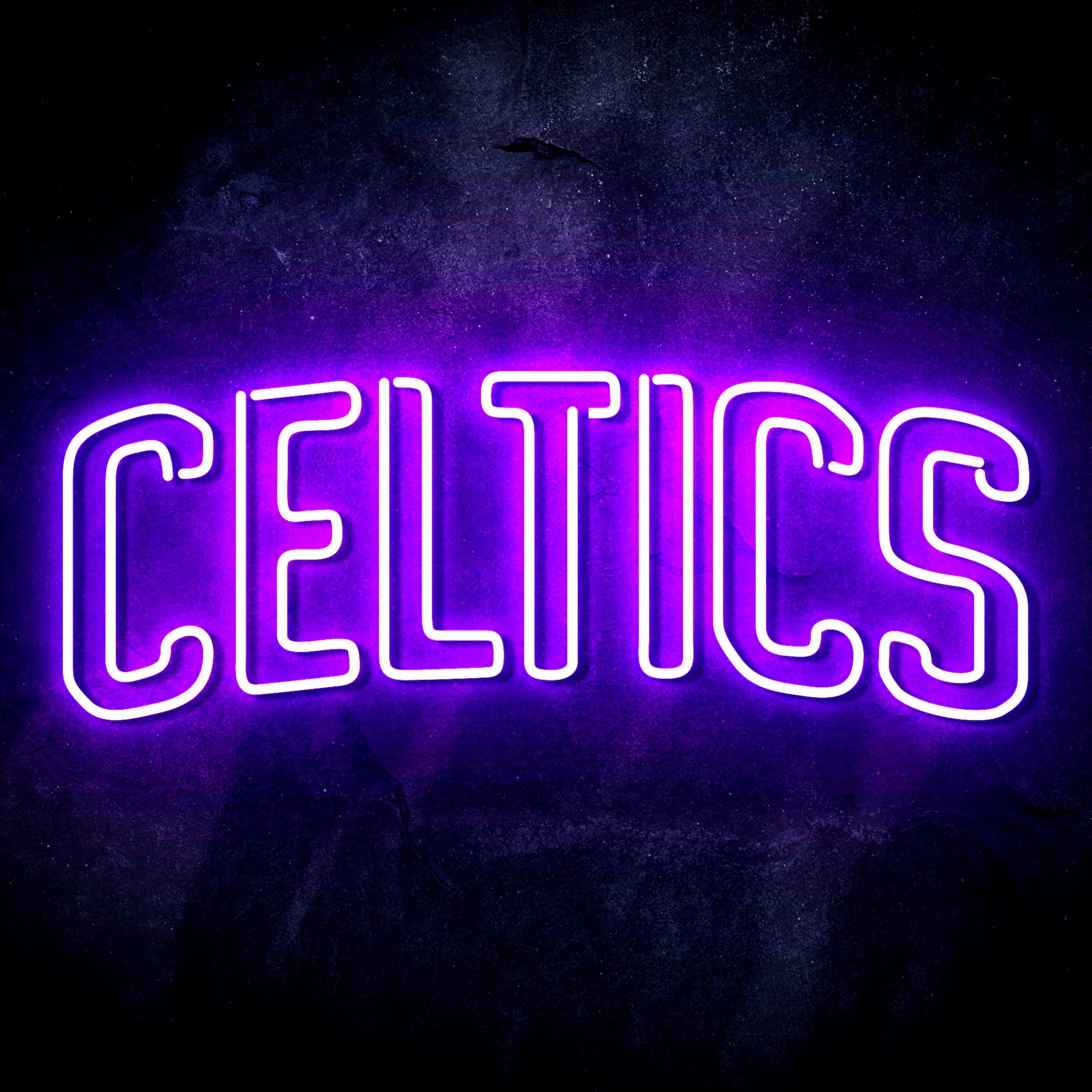 NBA Boston Celtics Flex Neon-like LED Sign