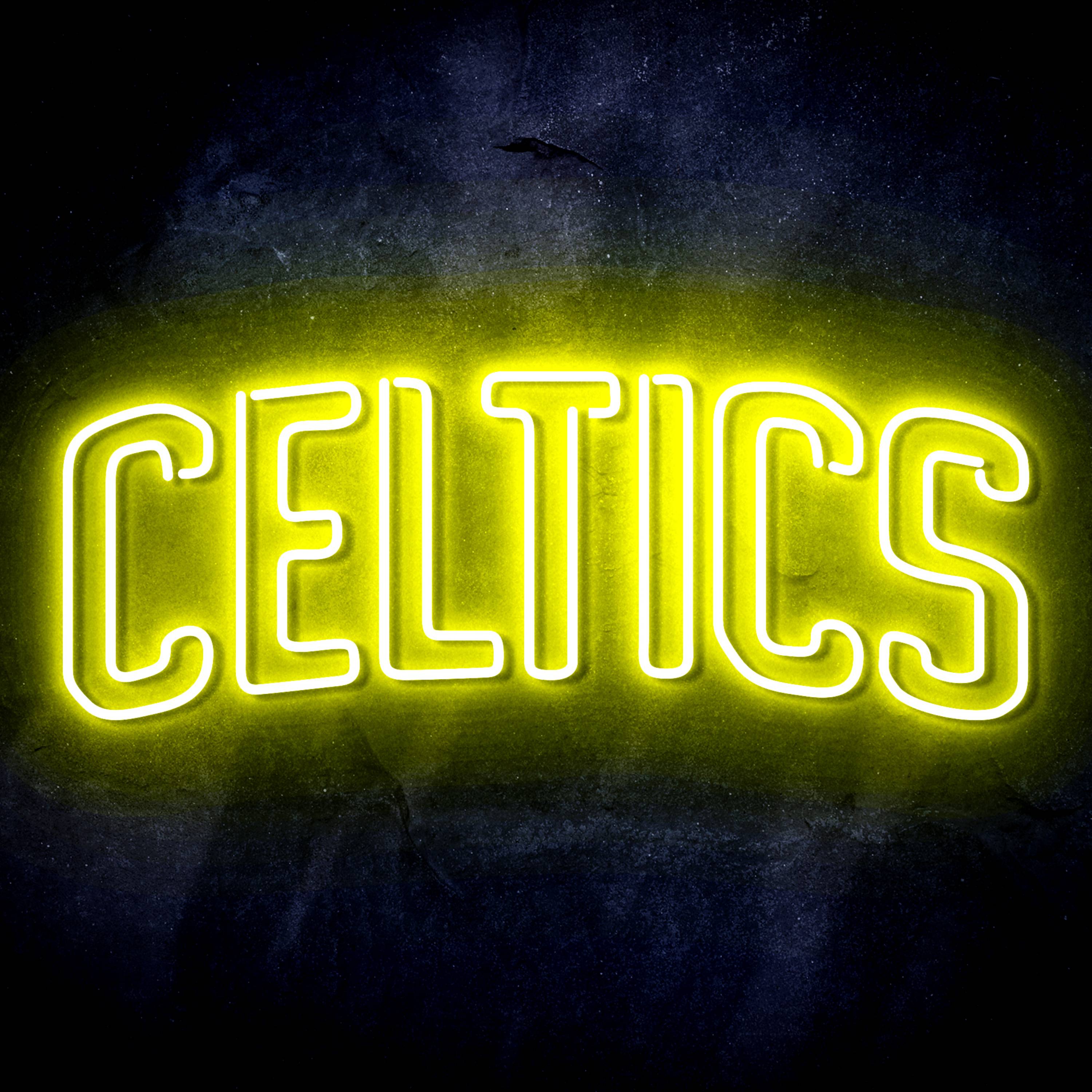 NBA Boston Celtics Flex Neon-like LED Sign