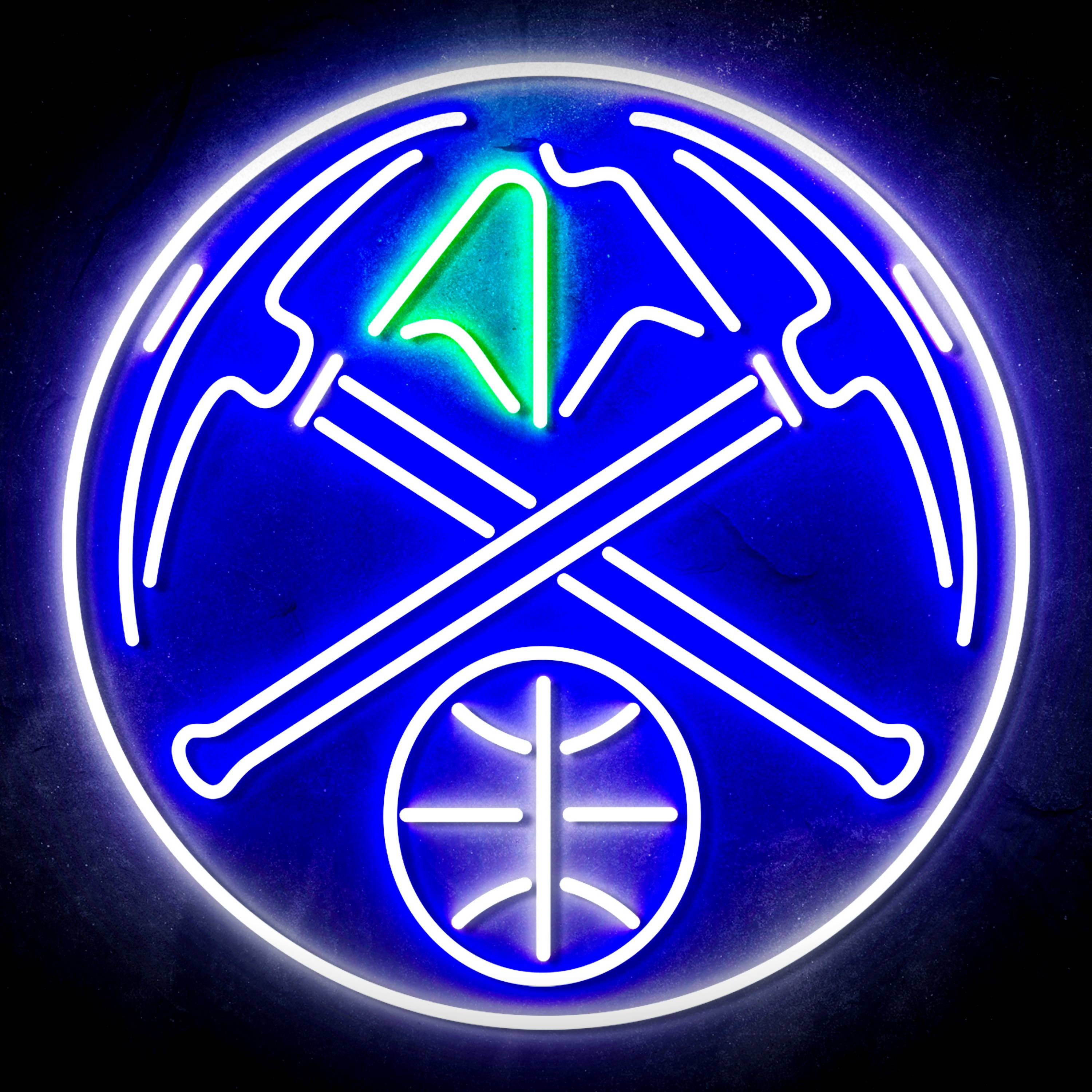 NBA Denver Nuggets Flex Neon-like LED Sign