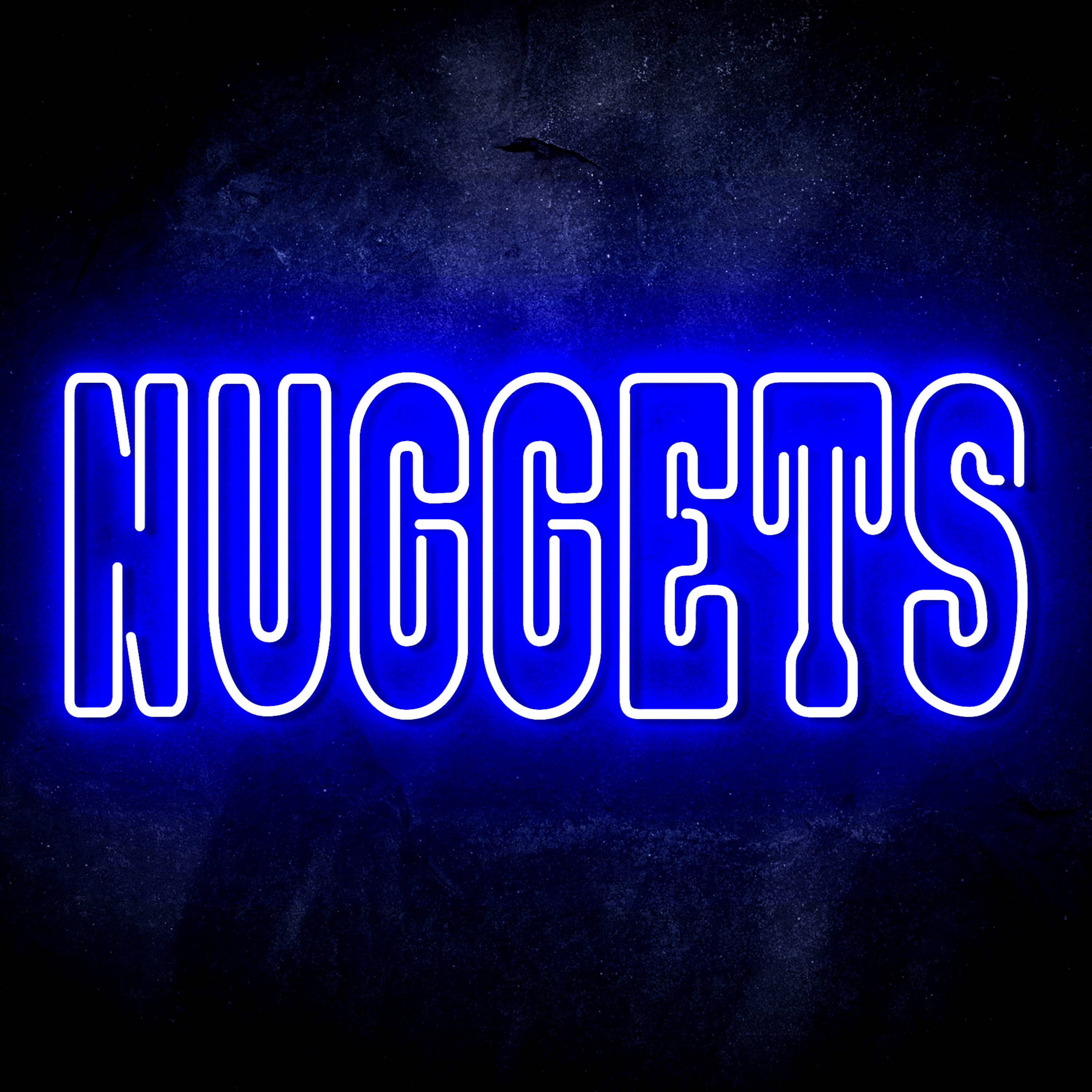 NBA Denver Nuggets Flex Neon-like LED Sign