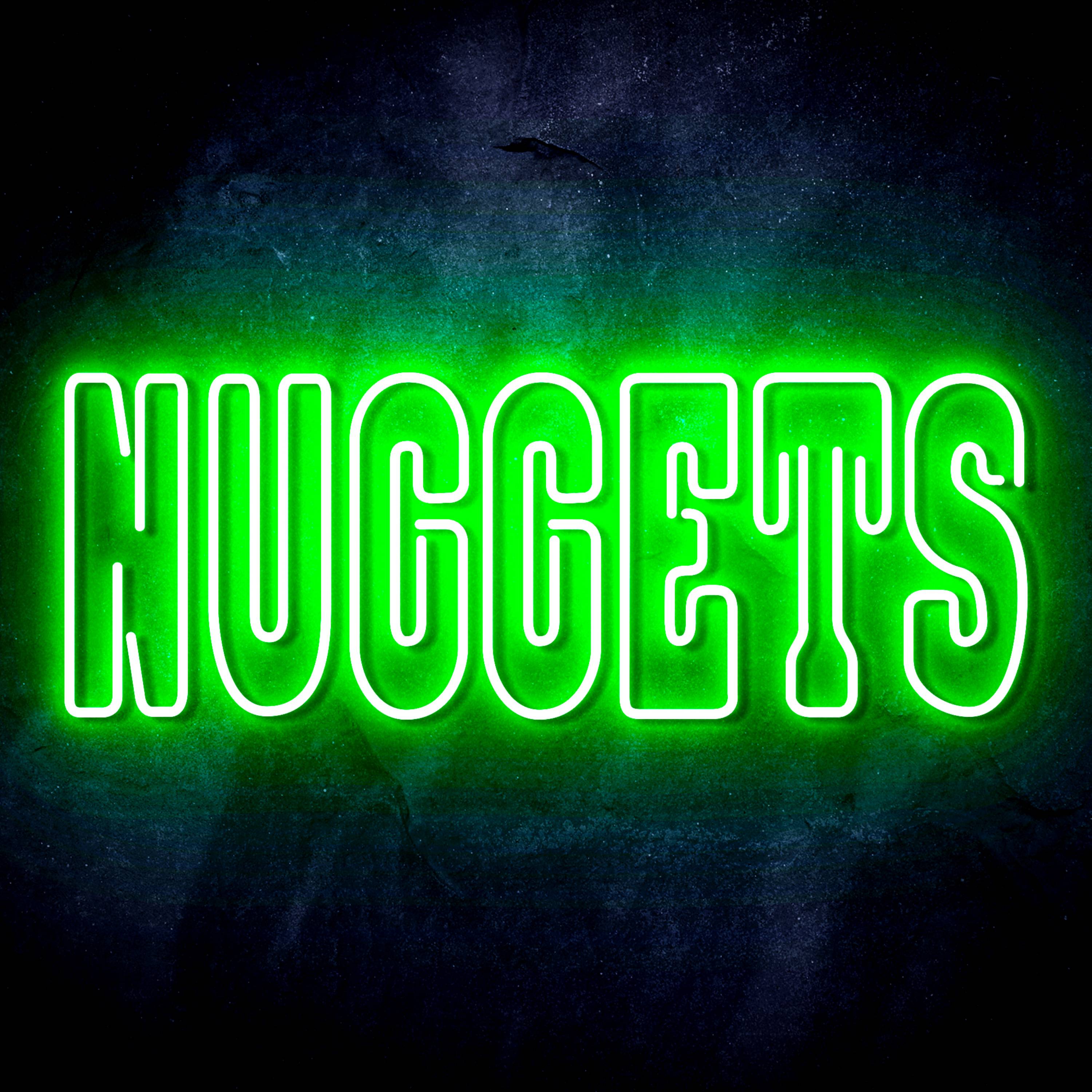 NBA Denver Nuggets Flex Neon-like LED Sign