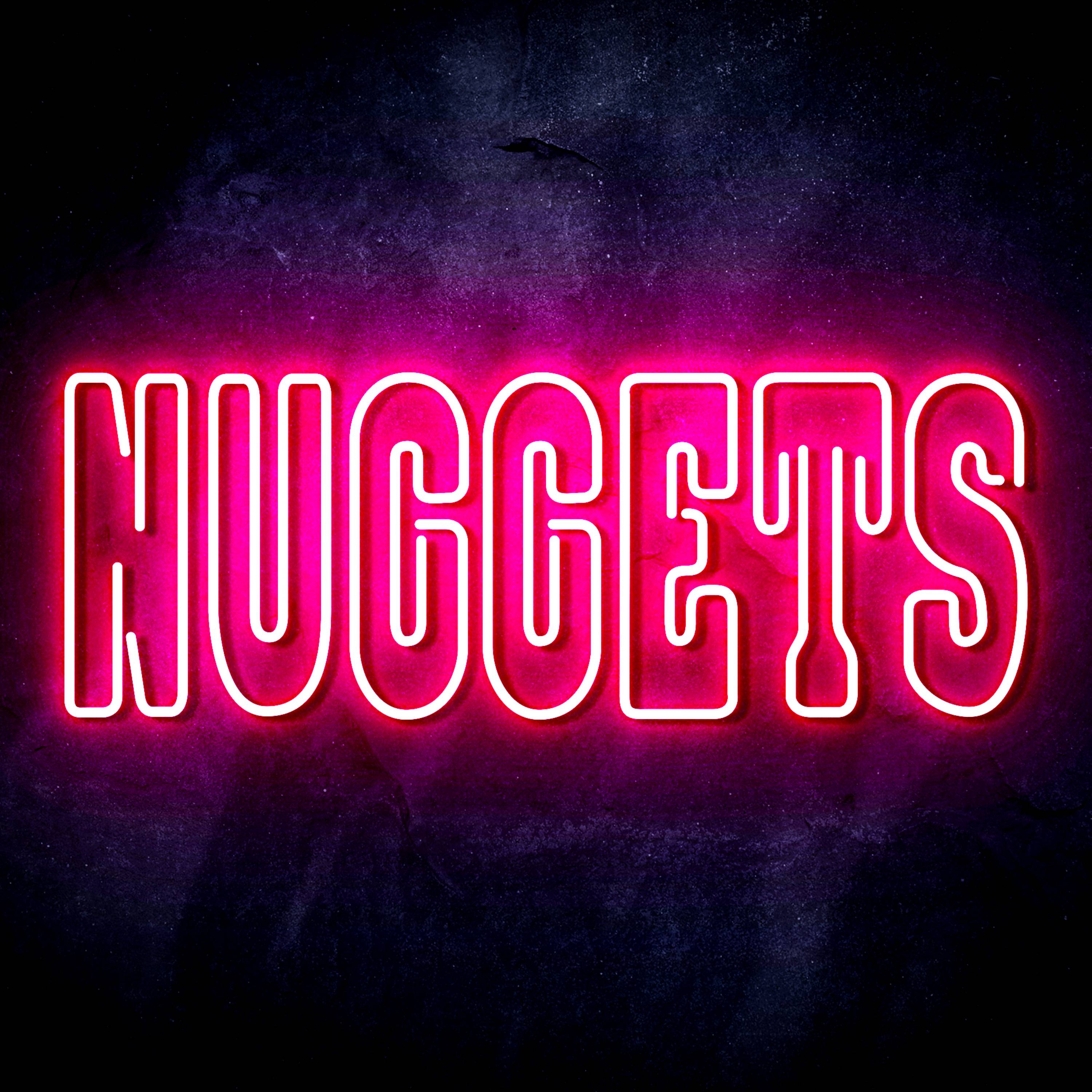 NBA Denver Nuggets Flex Neon-like LED Sign