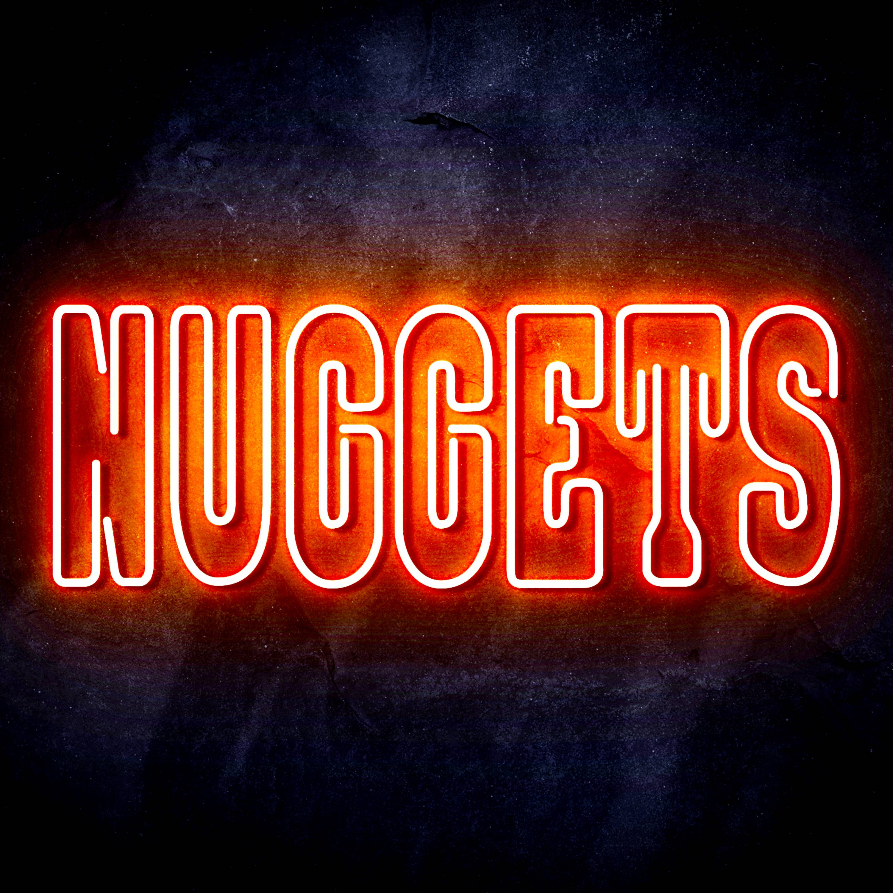NBA Denver Nuggets Flex Neon-like LED Sign