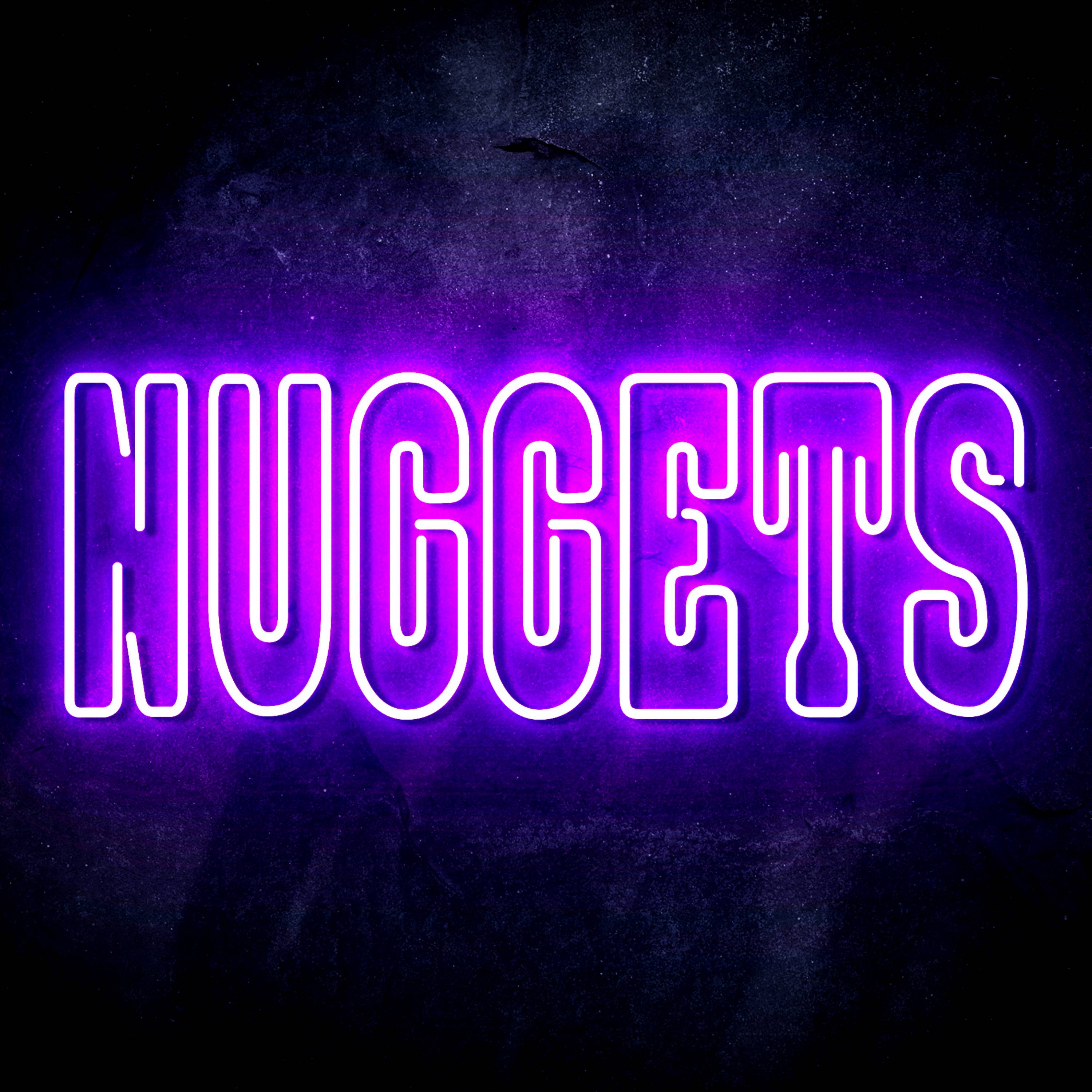 NBA Denver Nuggets Flex Neon-like LED Sign