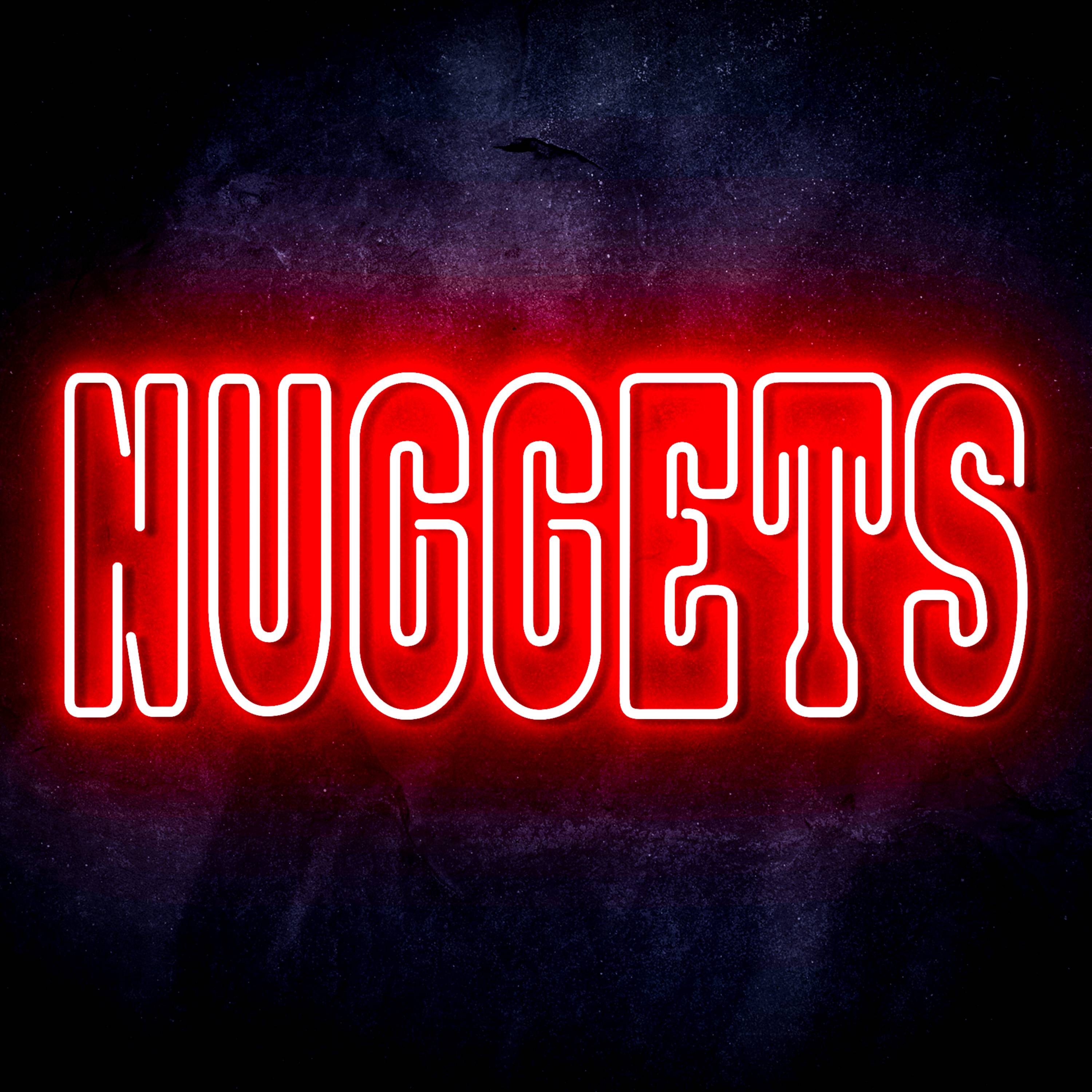 NBA Denver Nuggets Flex Neon-like LED Sign