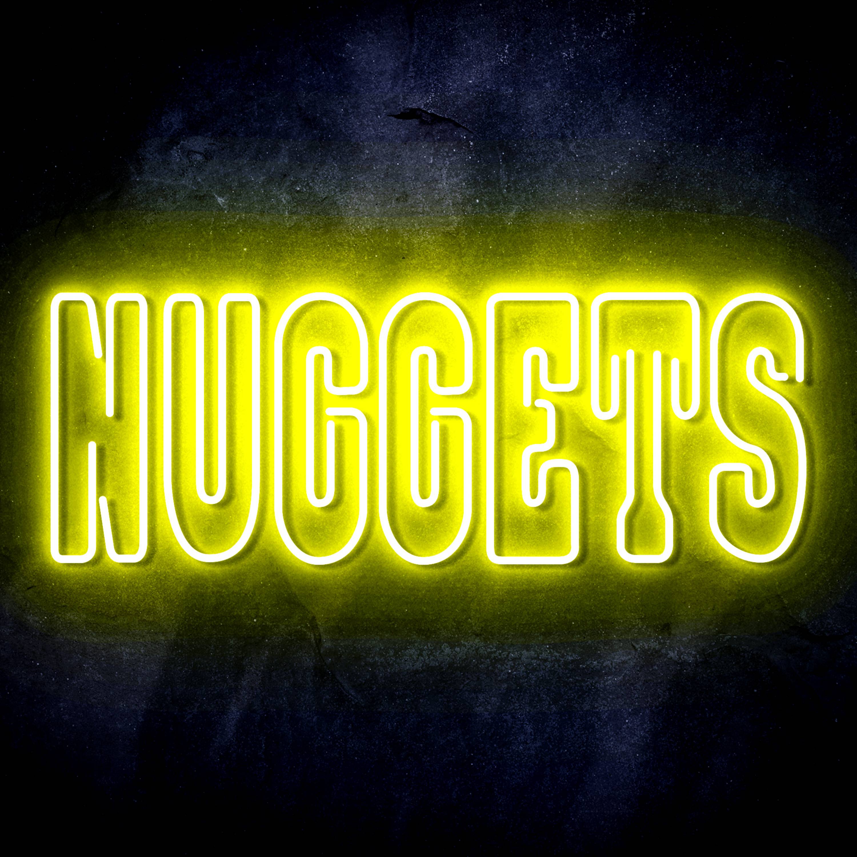 NBA Denver Nuggets Flex Neon-like LED Sign
