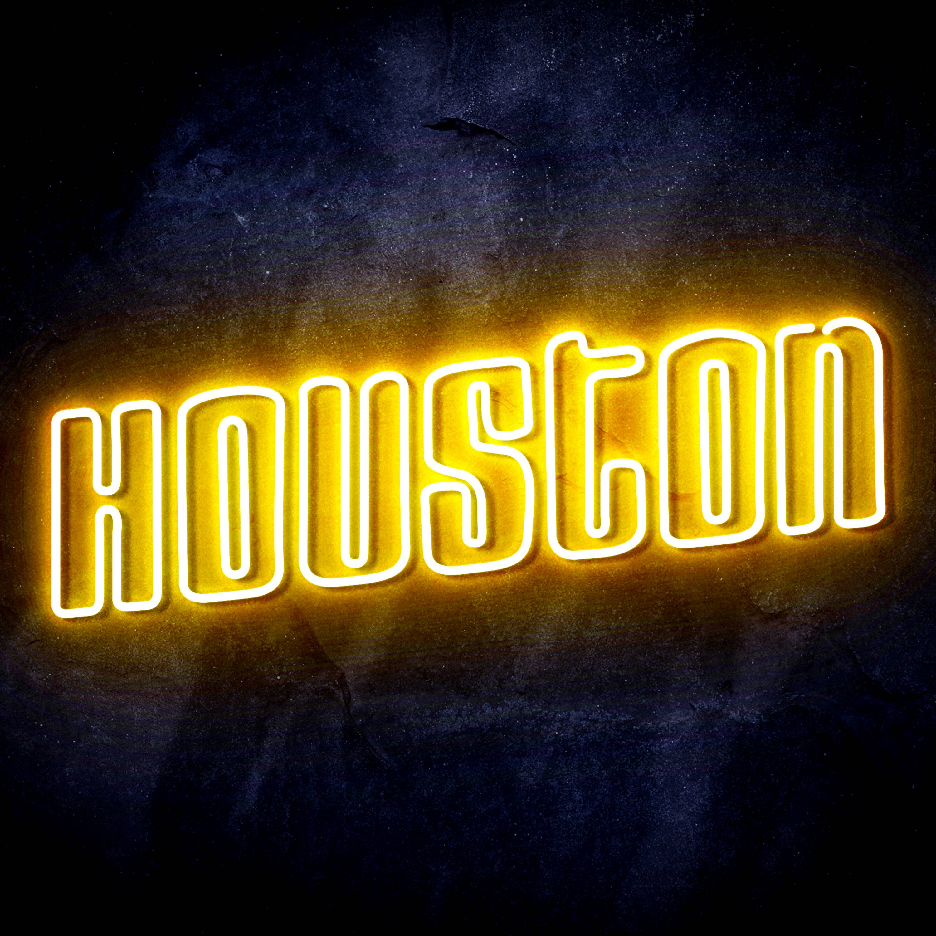NBA Houston Rockets Flex Neon-like LED Sign
