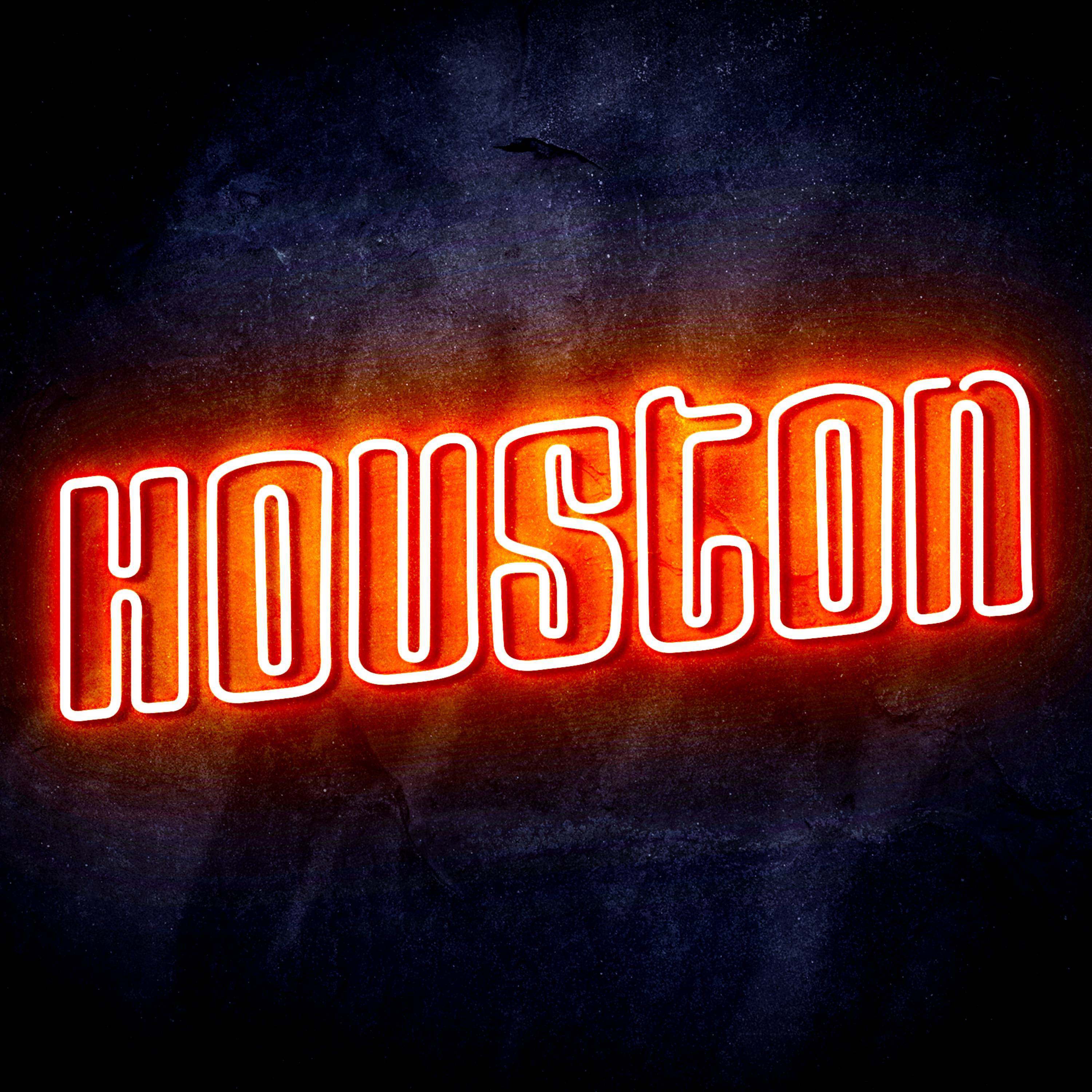 NBA Houston Rockets Flex Neon-like LED Sign