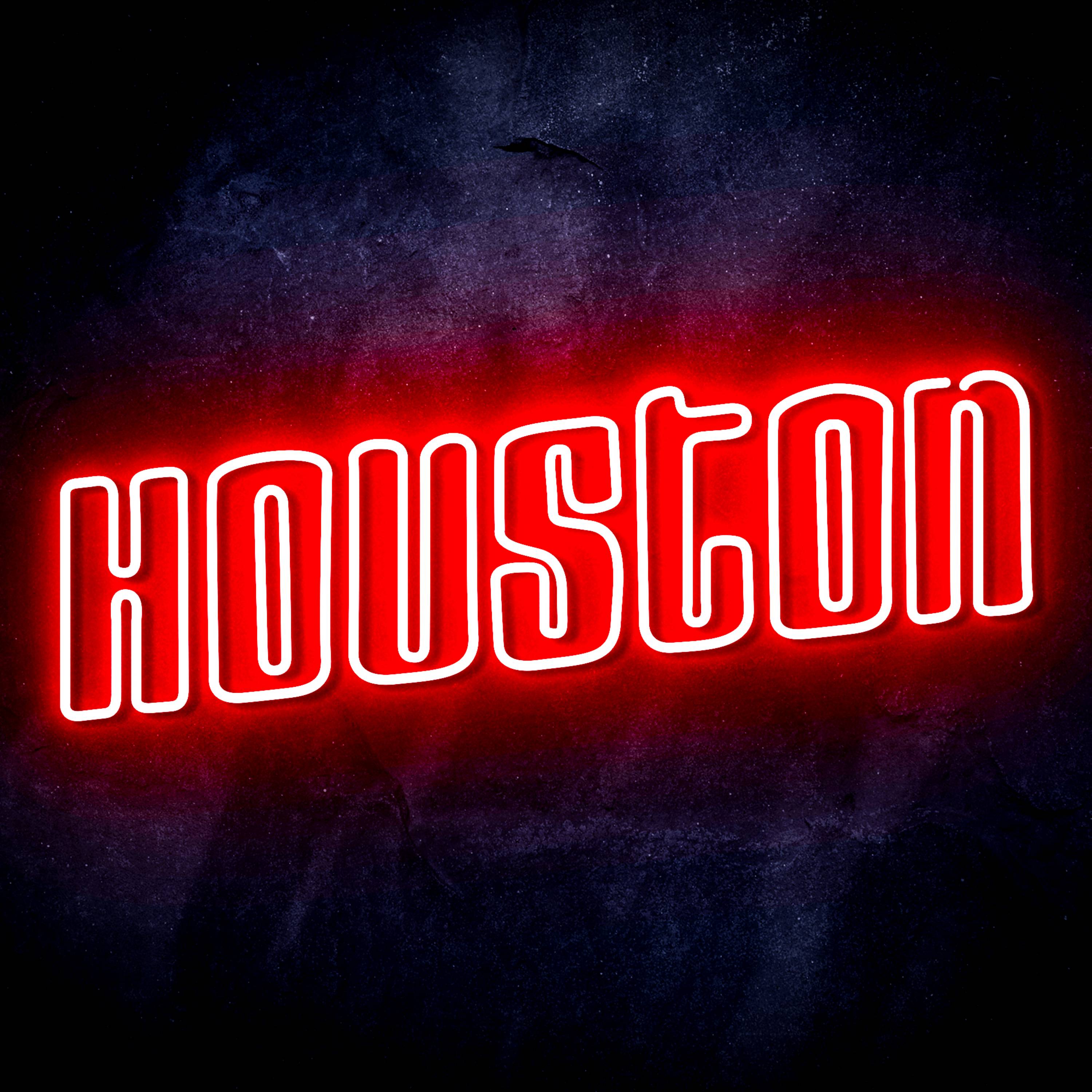 NBA Houston Rockets Flex Neon-like LED Sign