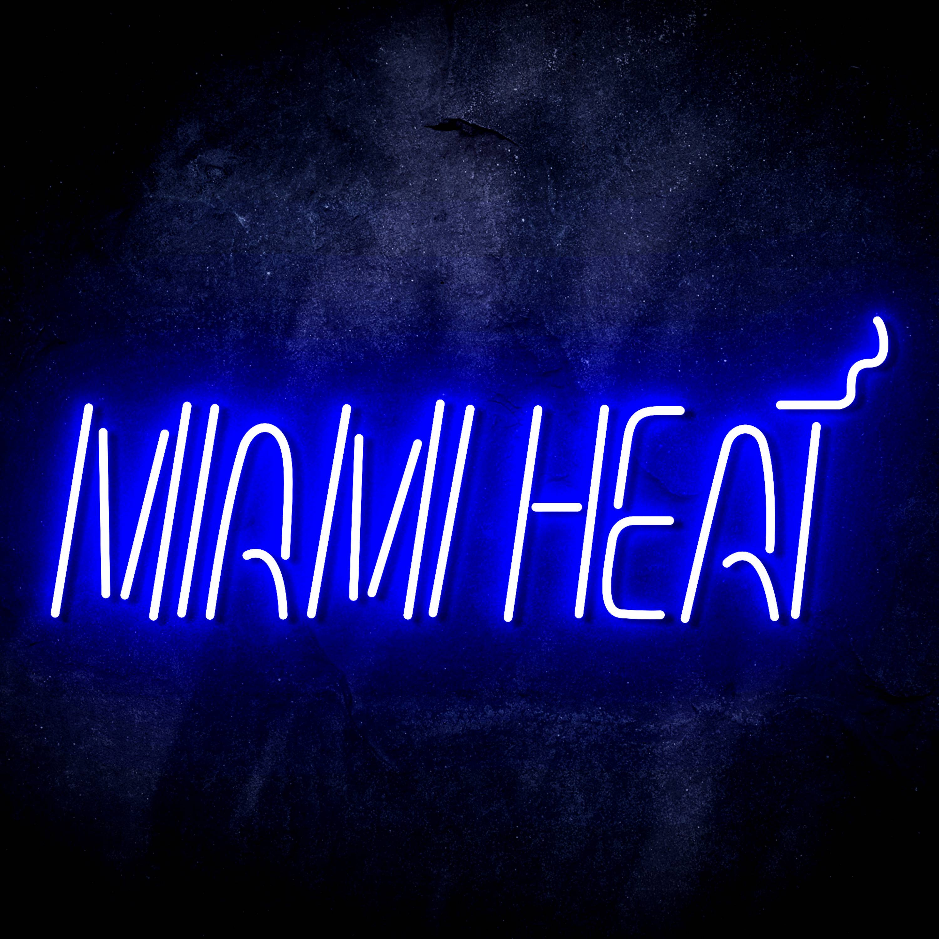 NBA Miami Heat Flex Neon-like LED Sign