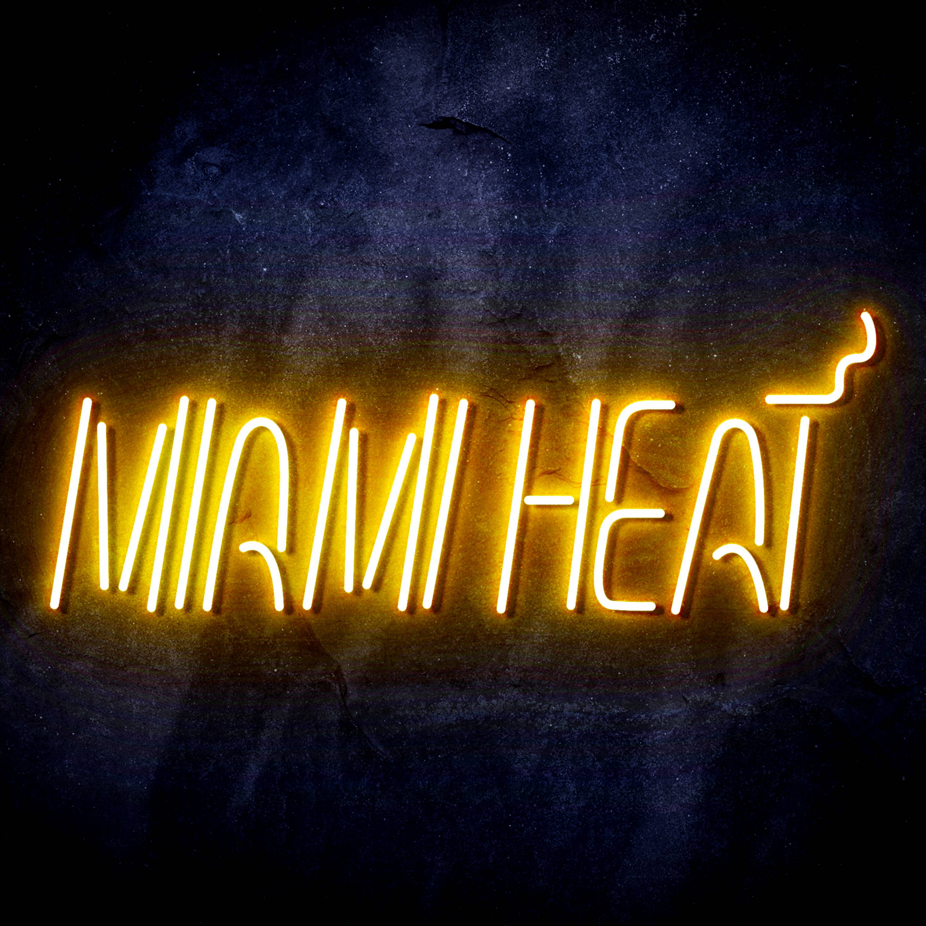 NBA Miami Heat Flex Neon-like LED Sign