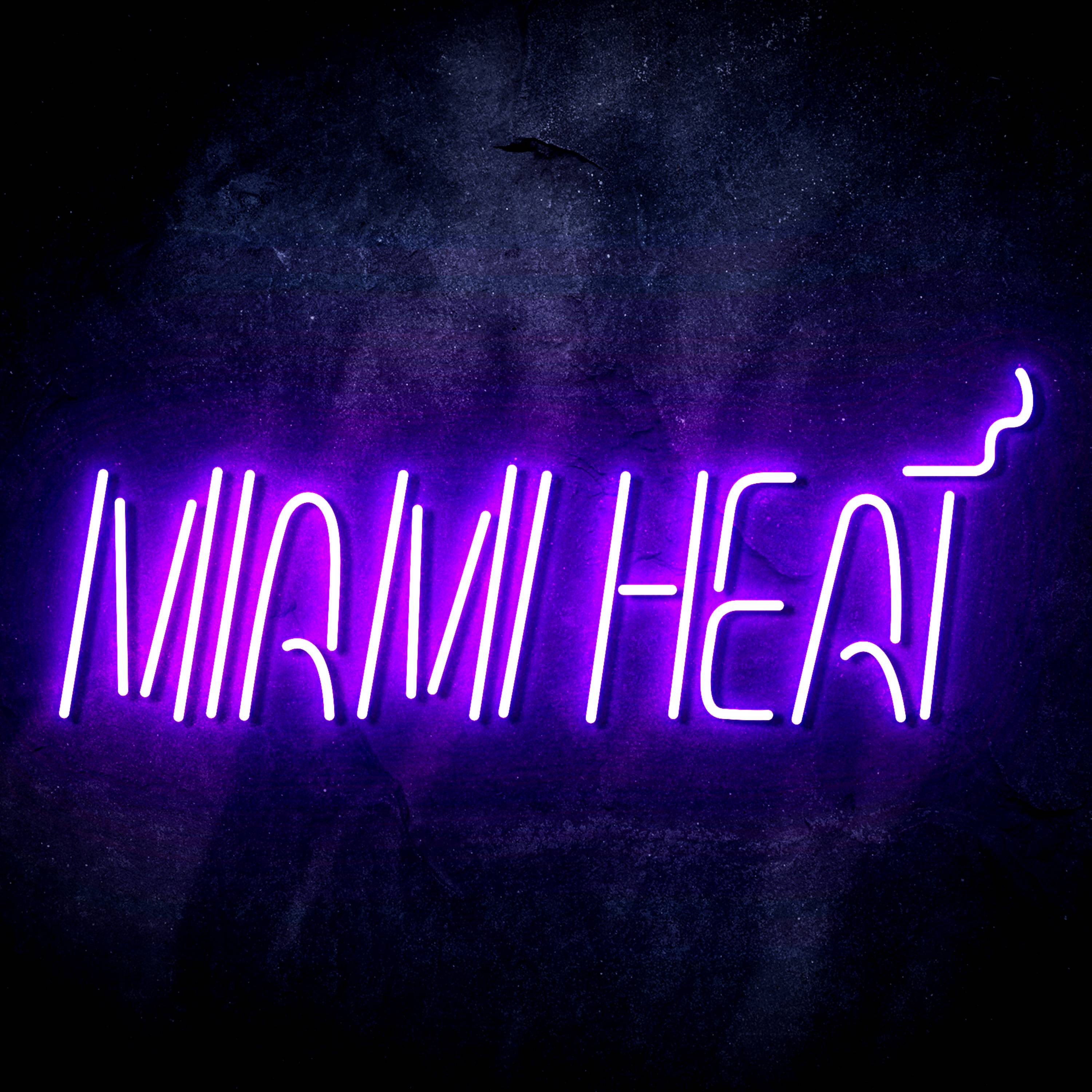 NBA Miami Heat Flex Neon-like LED Sign
