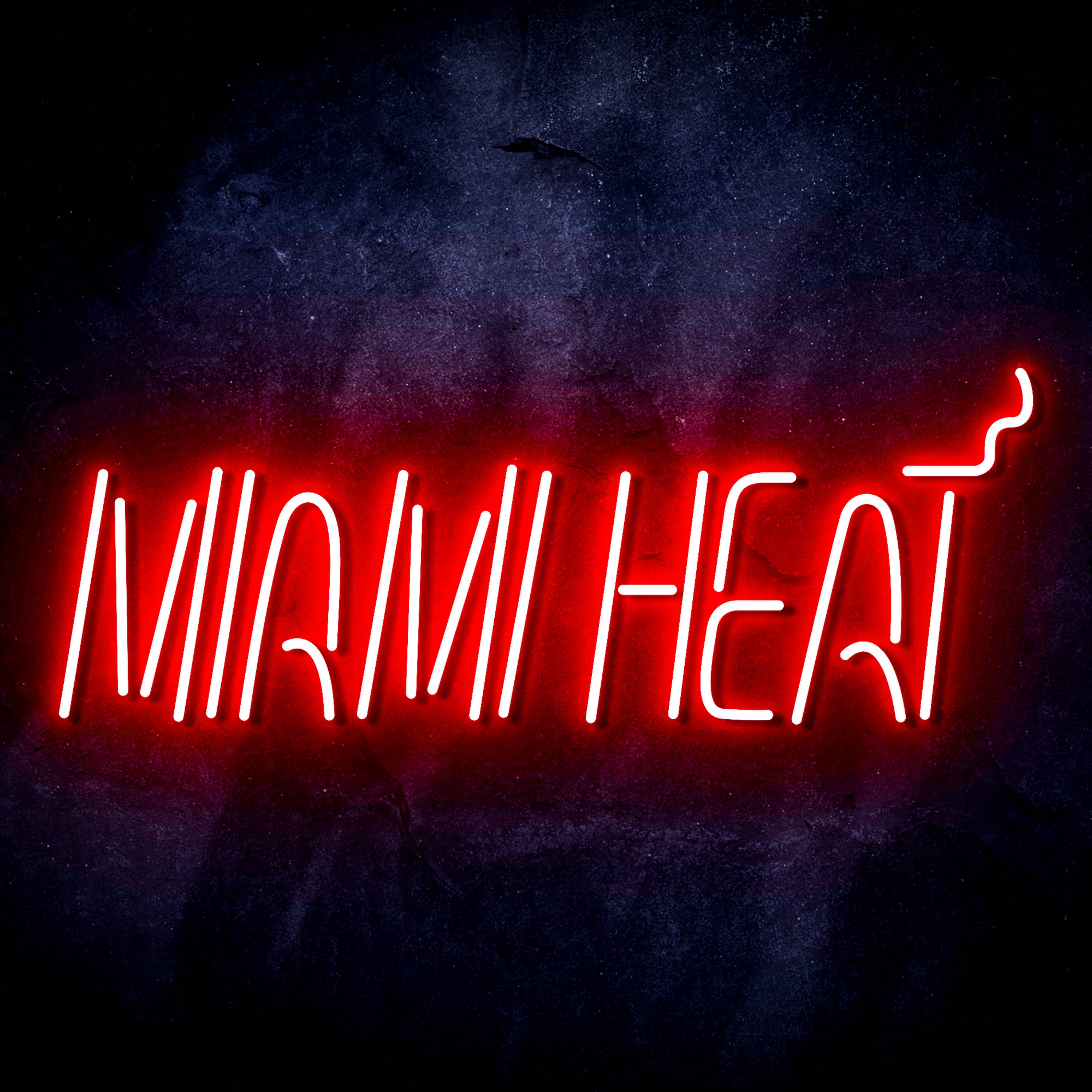NBA Miami Heat Flex Neon-like LED Sign