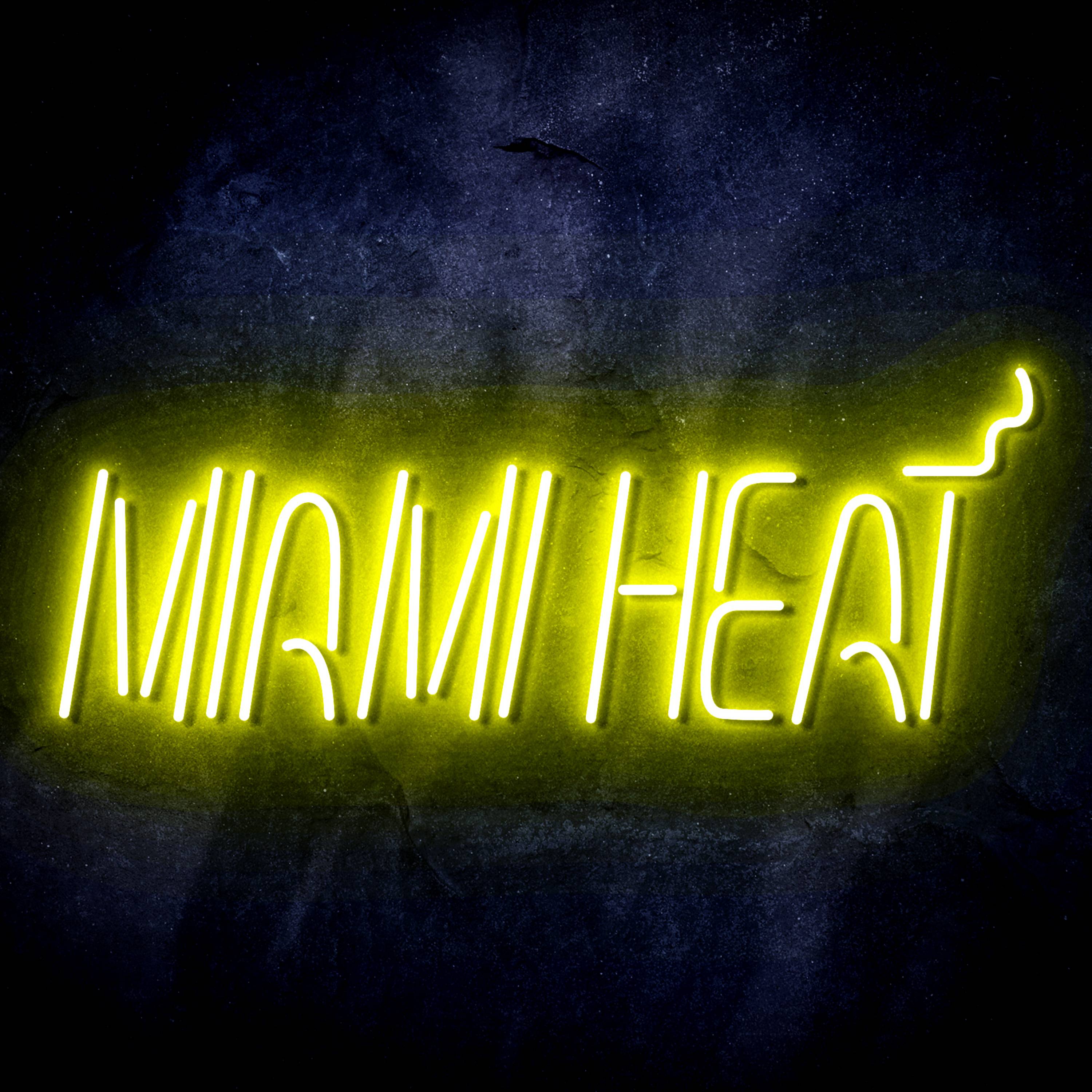 NBA Miami Heat Flex Neon-like LED Sign
