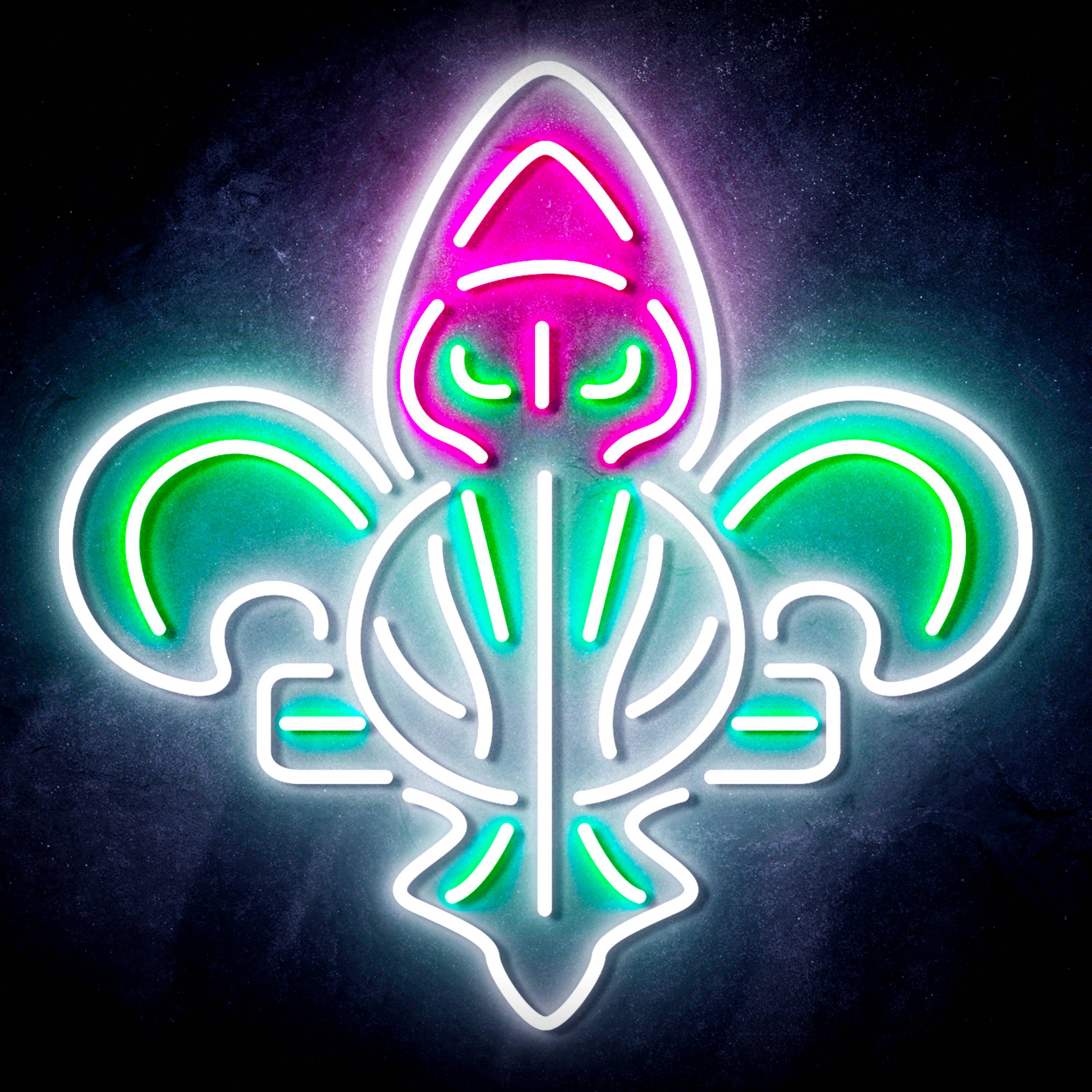 NBA New Orleans Pelicans Flex Neon-like LED Sign