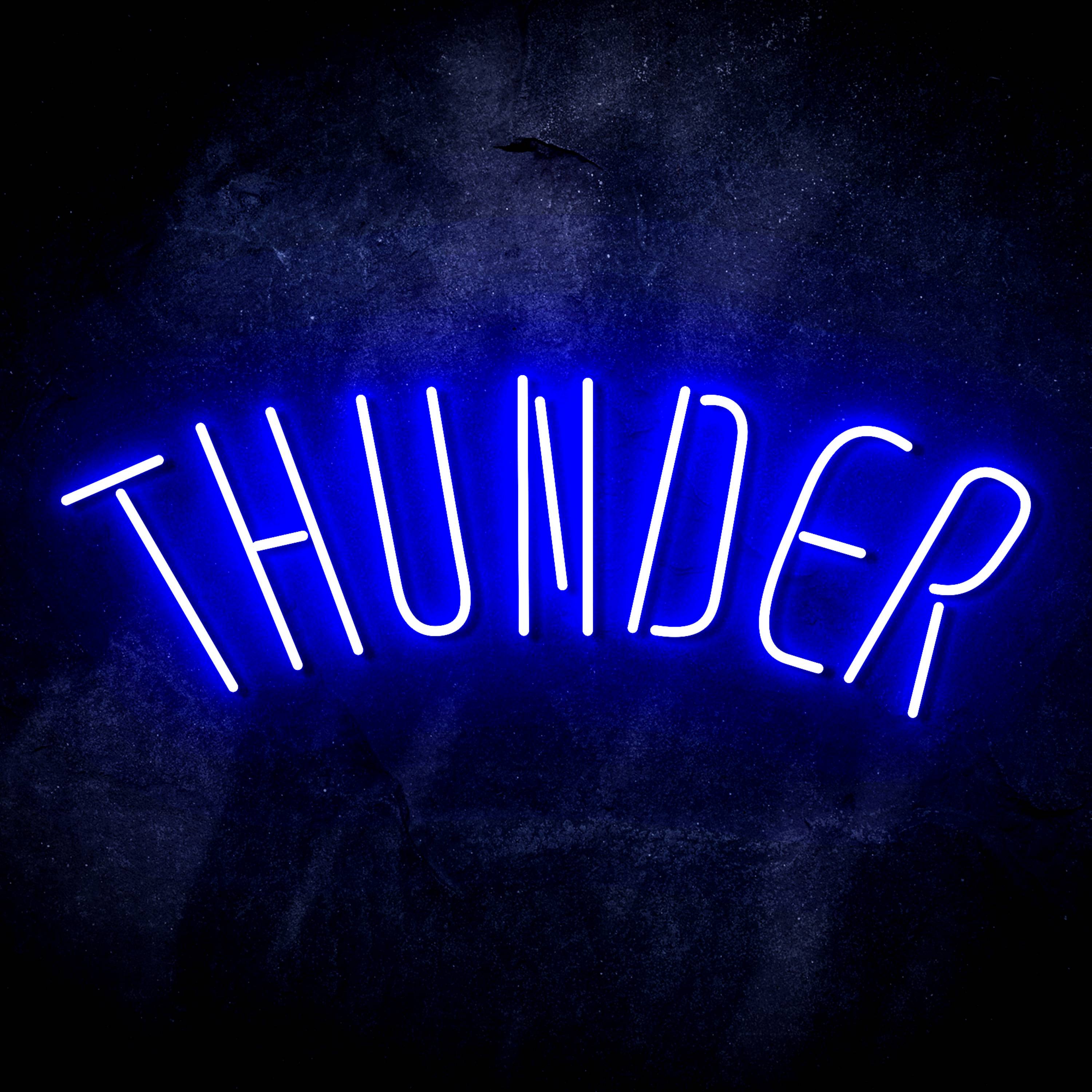 NBA Oklahoma City Thunder Flex Neon-like LED Sign