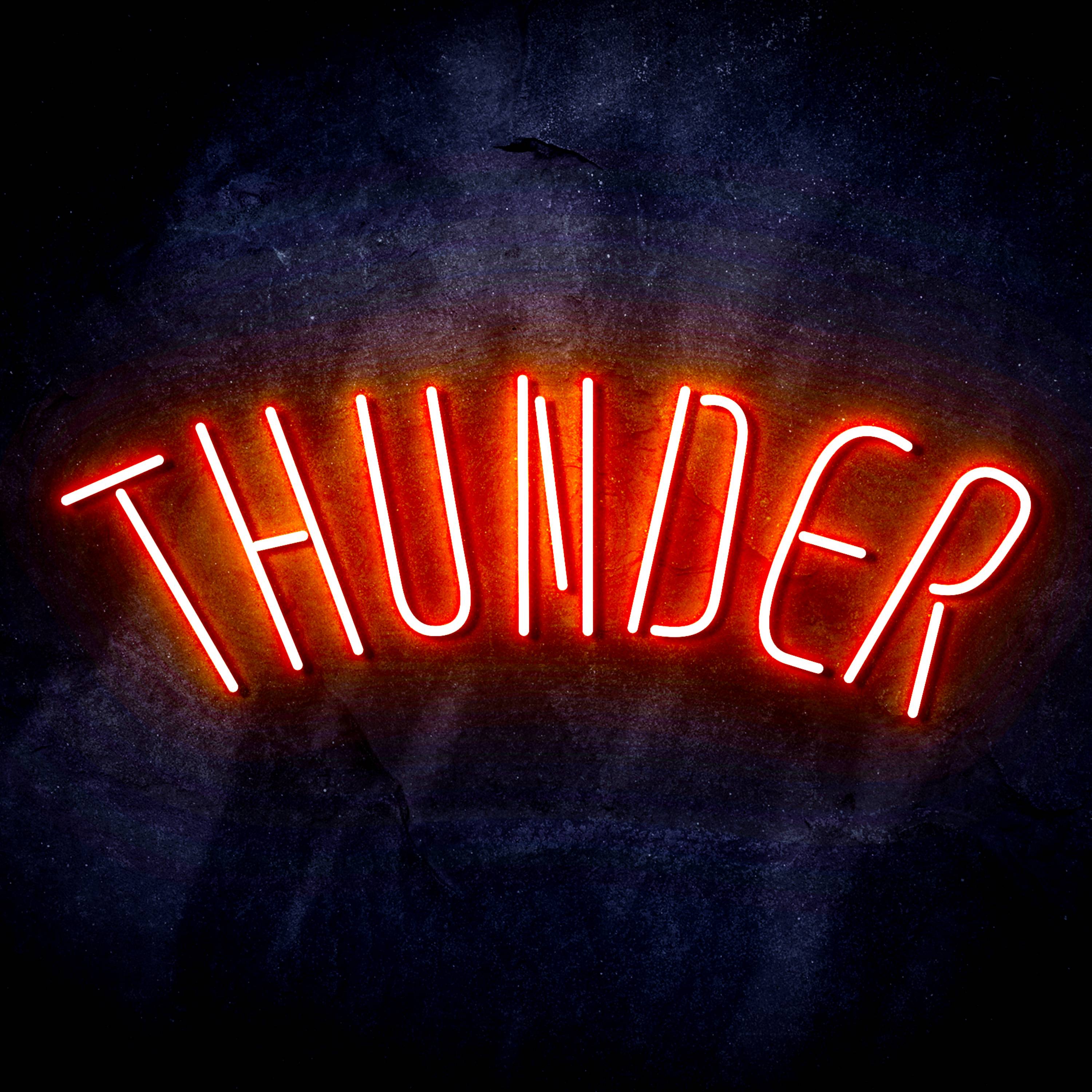 NBA Oklahoma City Thunder Flex Neon-like LED Sign