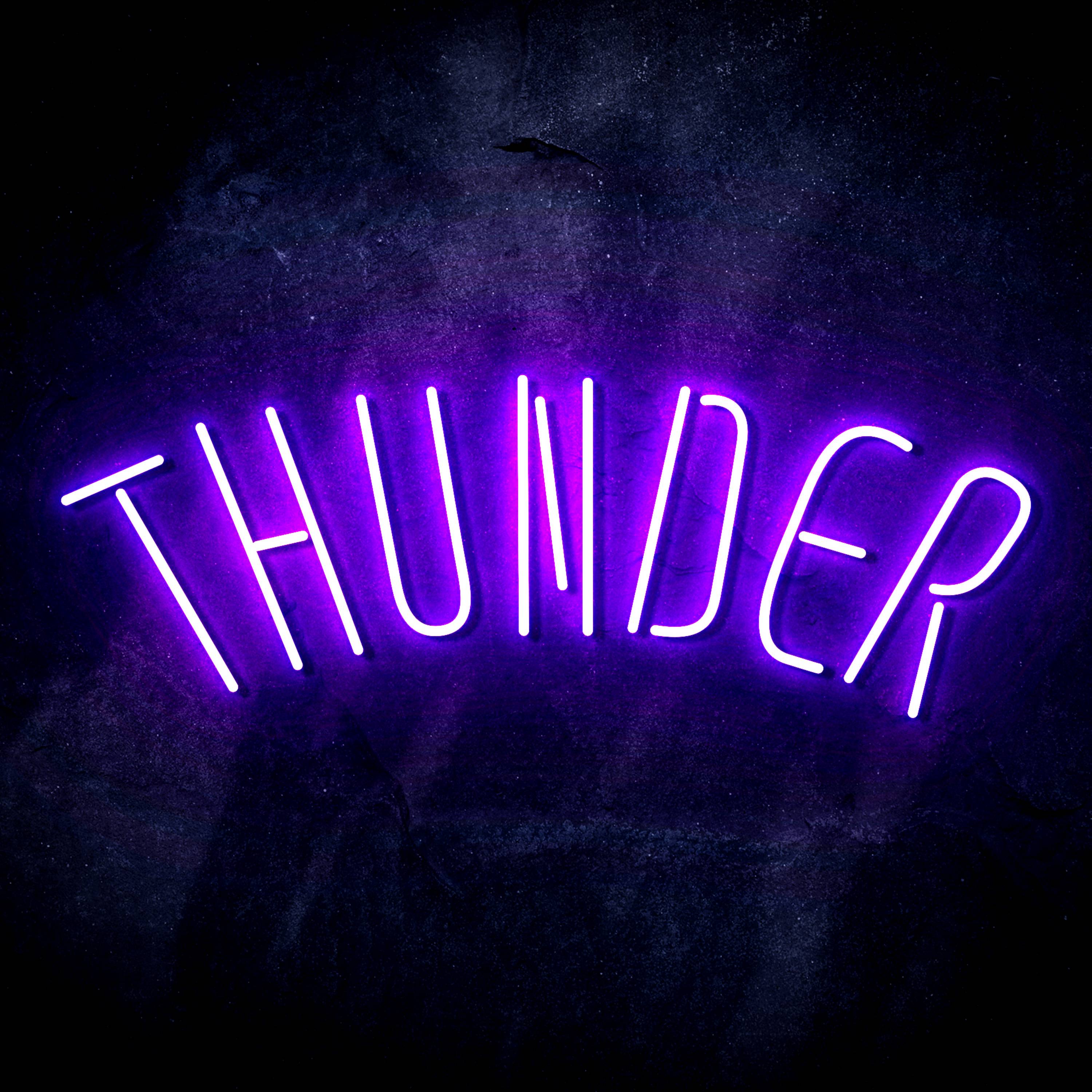 NBA Oklahoma City Thunder Flex Neon-like LED Sign