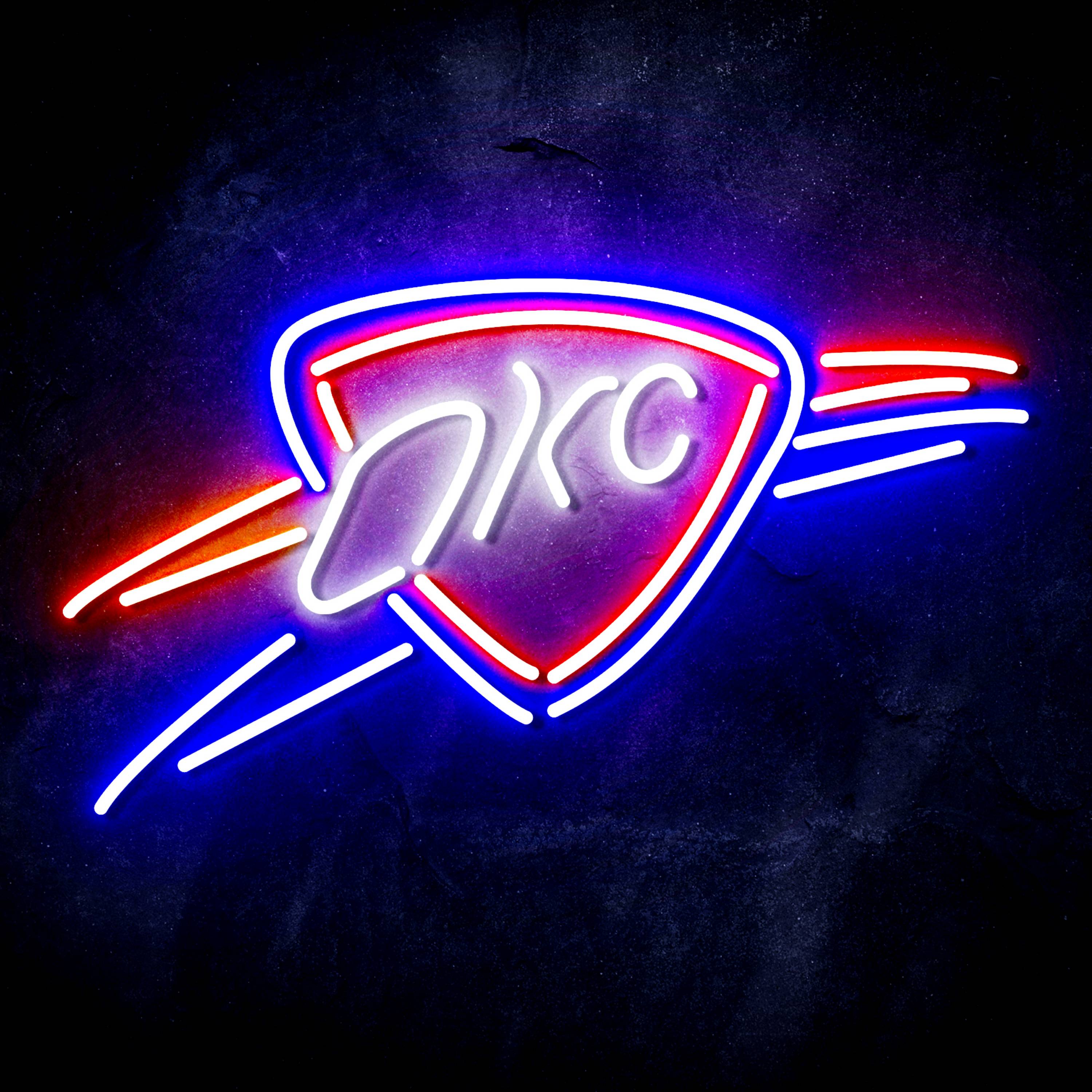 NBA Oklahoma City Thunder Flex Neon-like LED Sign