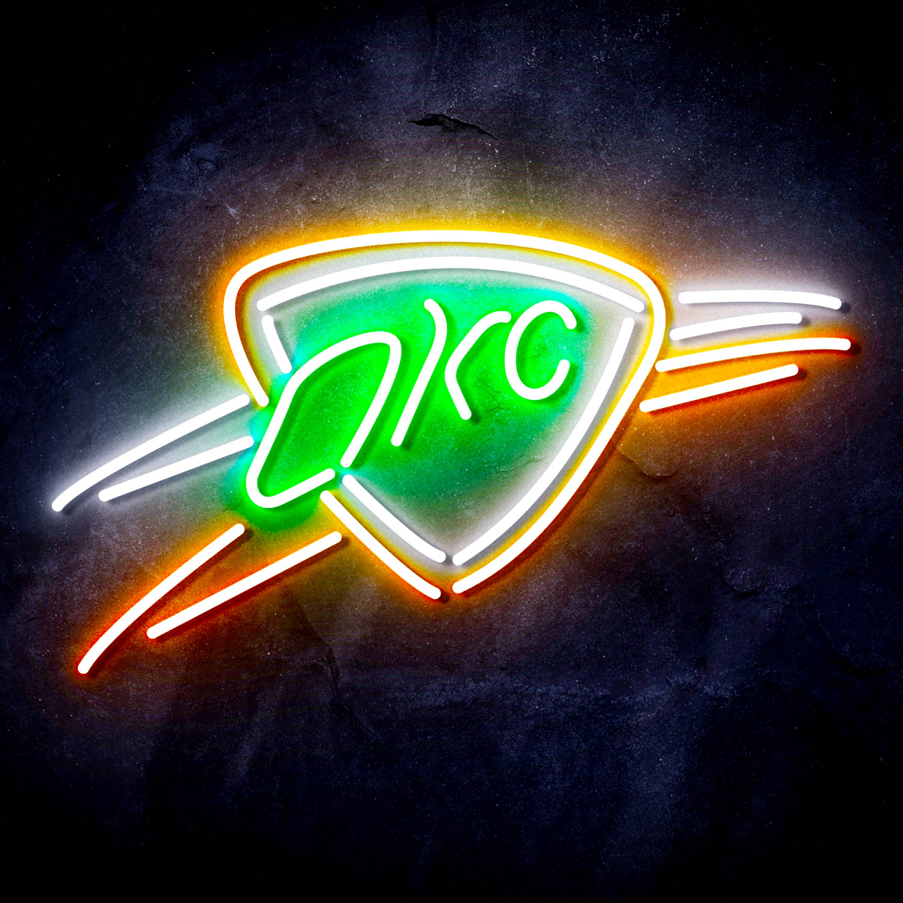 NBA Oklahoma City Thunder Flex Neon-like LED Sign