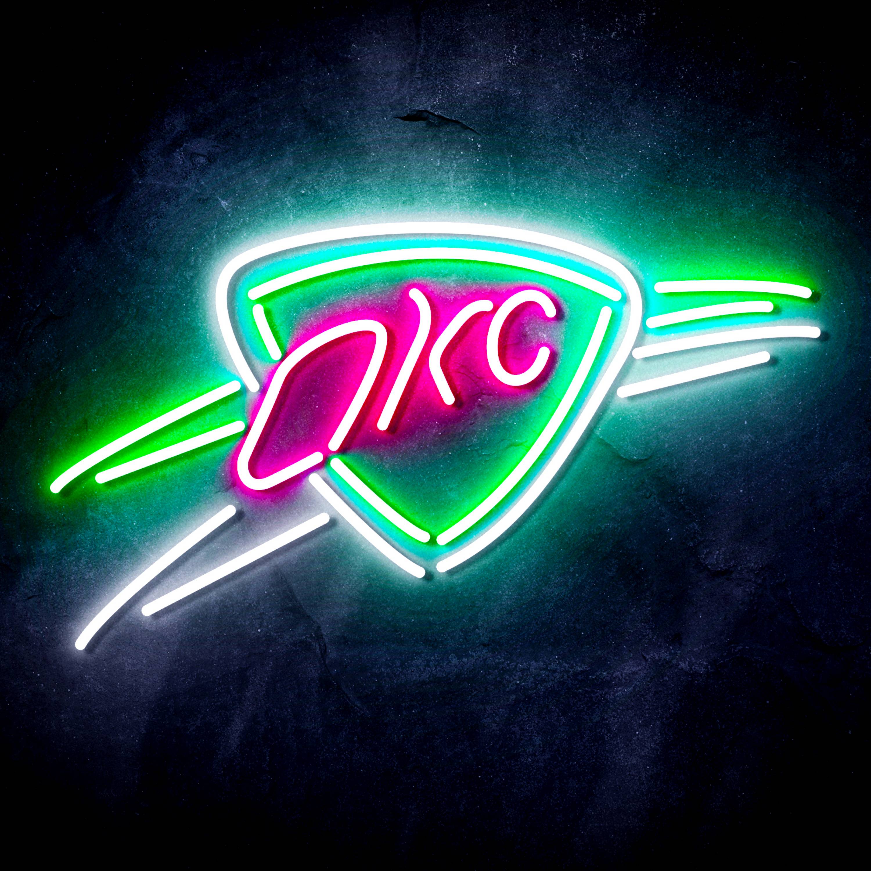 NBA Oklahoma City Thunder Flex Neon-like LED Sign