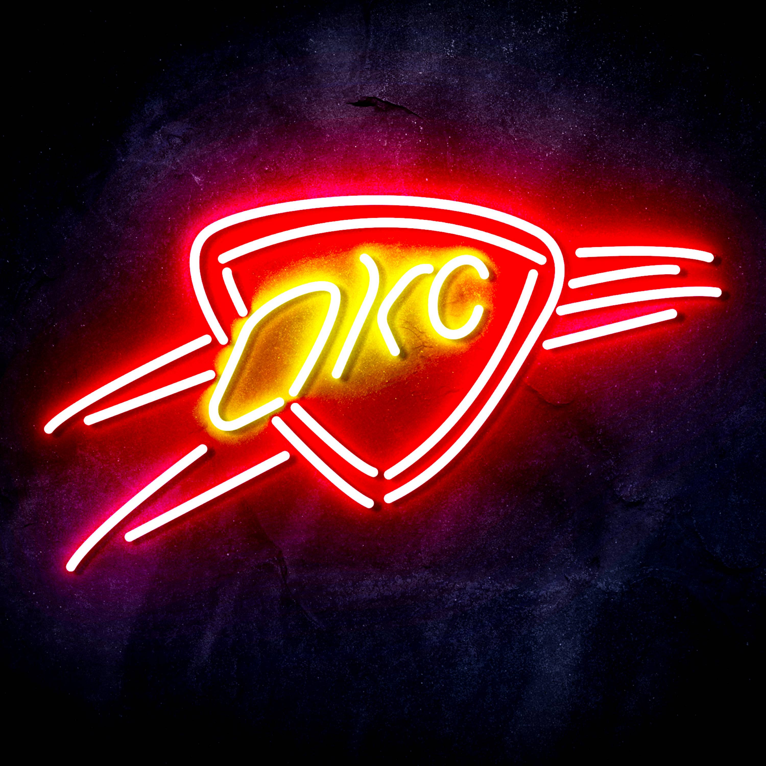 NBA Oklahoma City Thunder Flex Neon-like LED Sign
