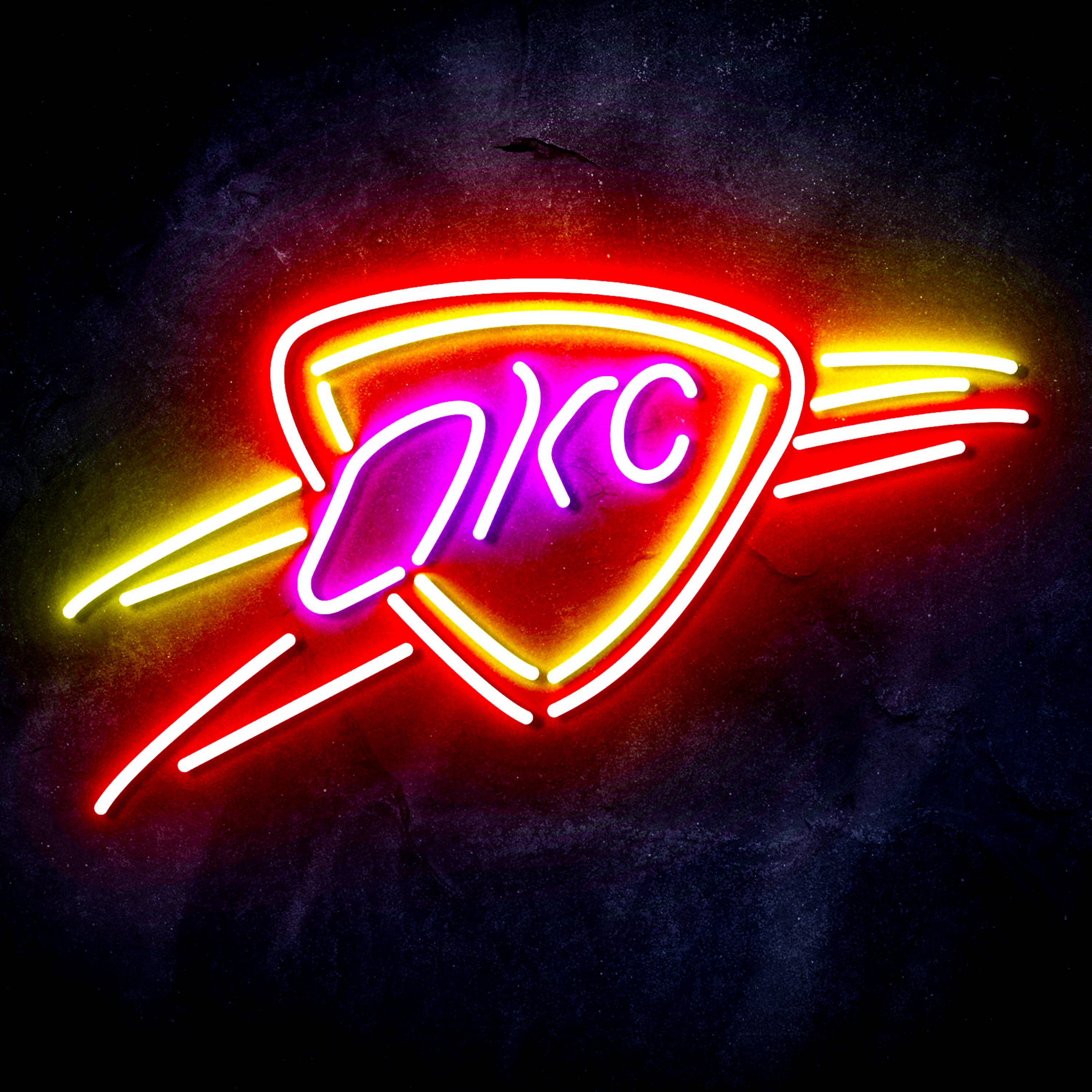 NBA Oklahoma City Thunder Flex Neon-like LED Sign